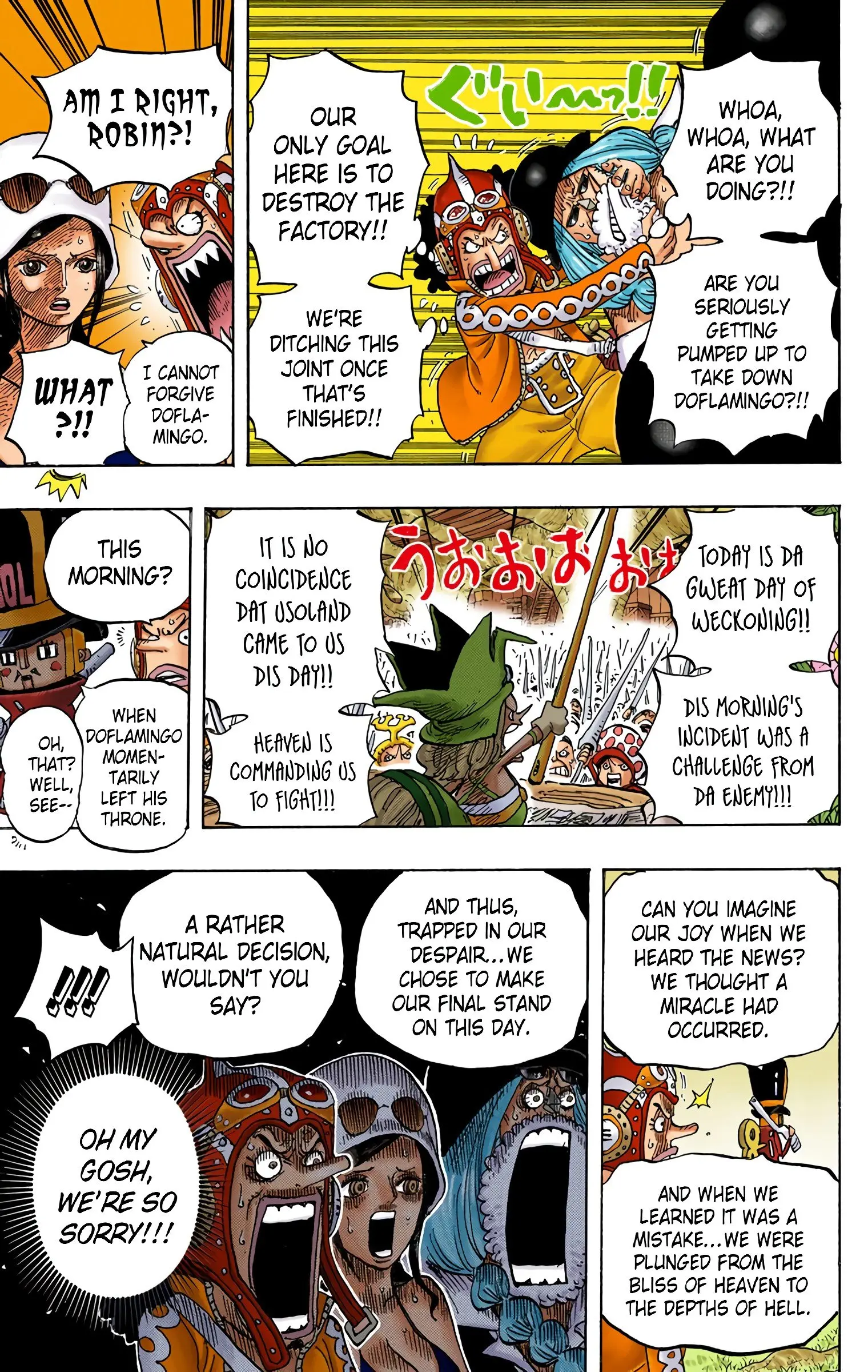 One Piece Colored, chapter 728, page 15
