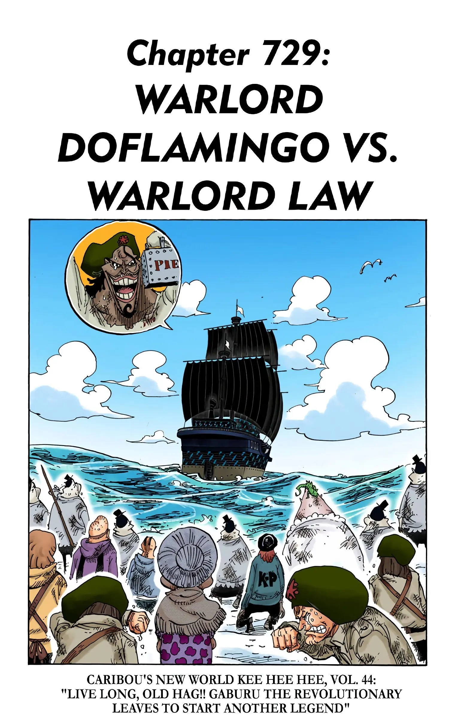 One Piece Colored, chapter 729, page 1