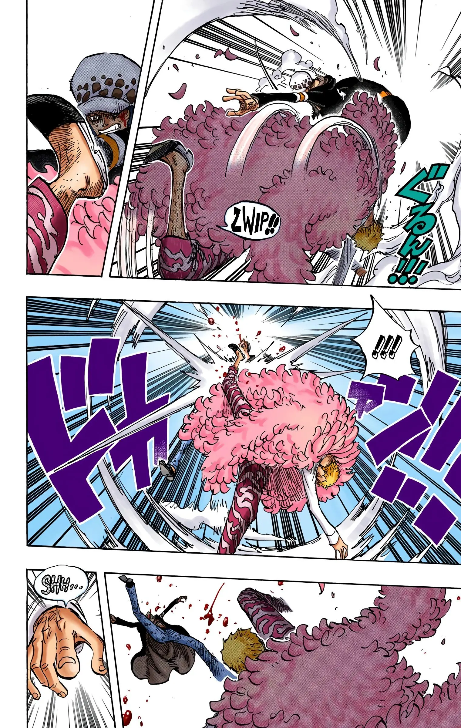 One Piece Colored, chapter 729, page 4