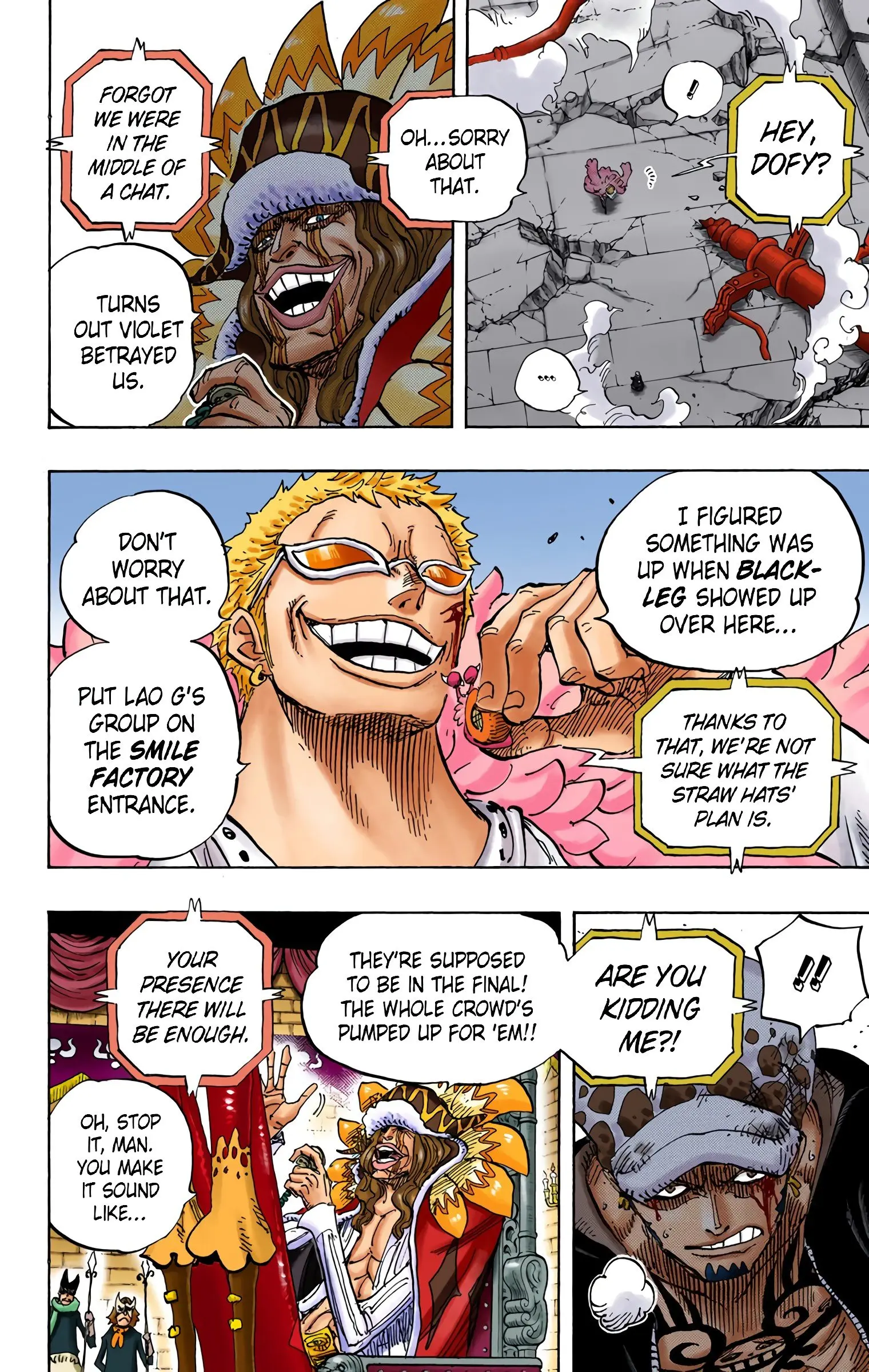 One Piece Colored, chapter 729, page 6