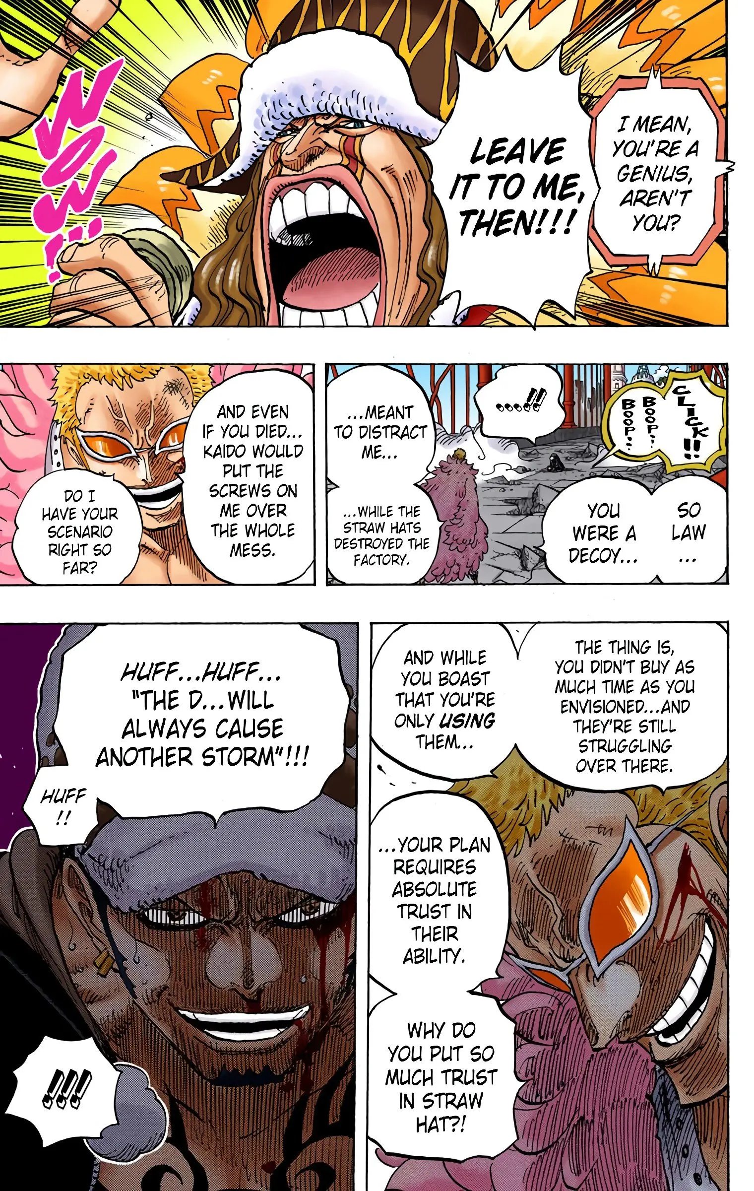 One Piece Colored, chapter 729, page 7