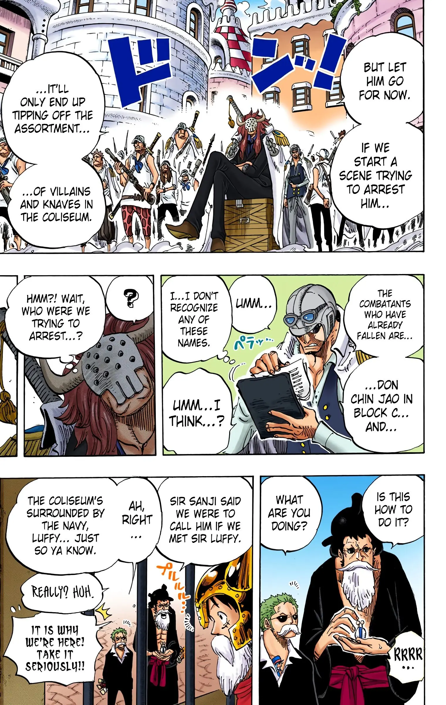 One Piece Colored, chapter 729, page 9