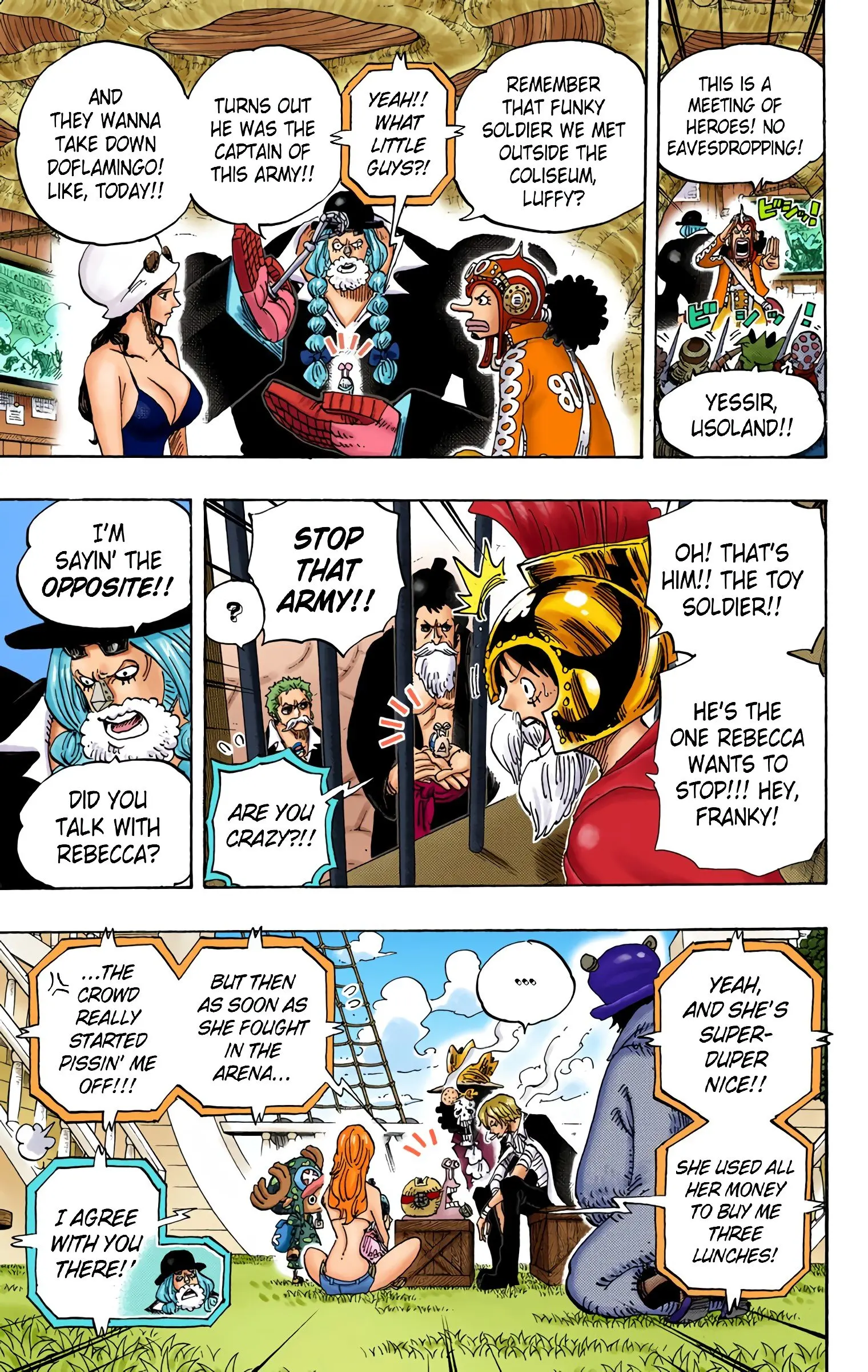 One Piece Colored, chapter 729, page 11