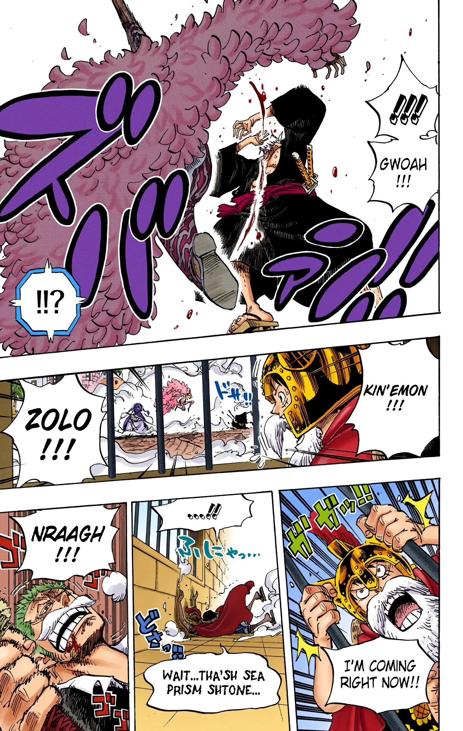 One Piece Colored, chapter 730, page 6