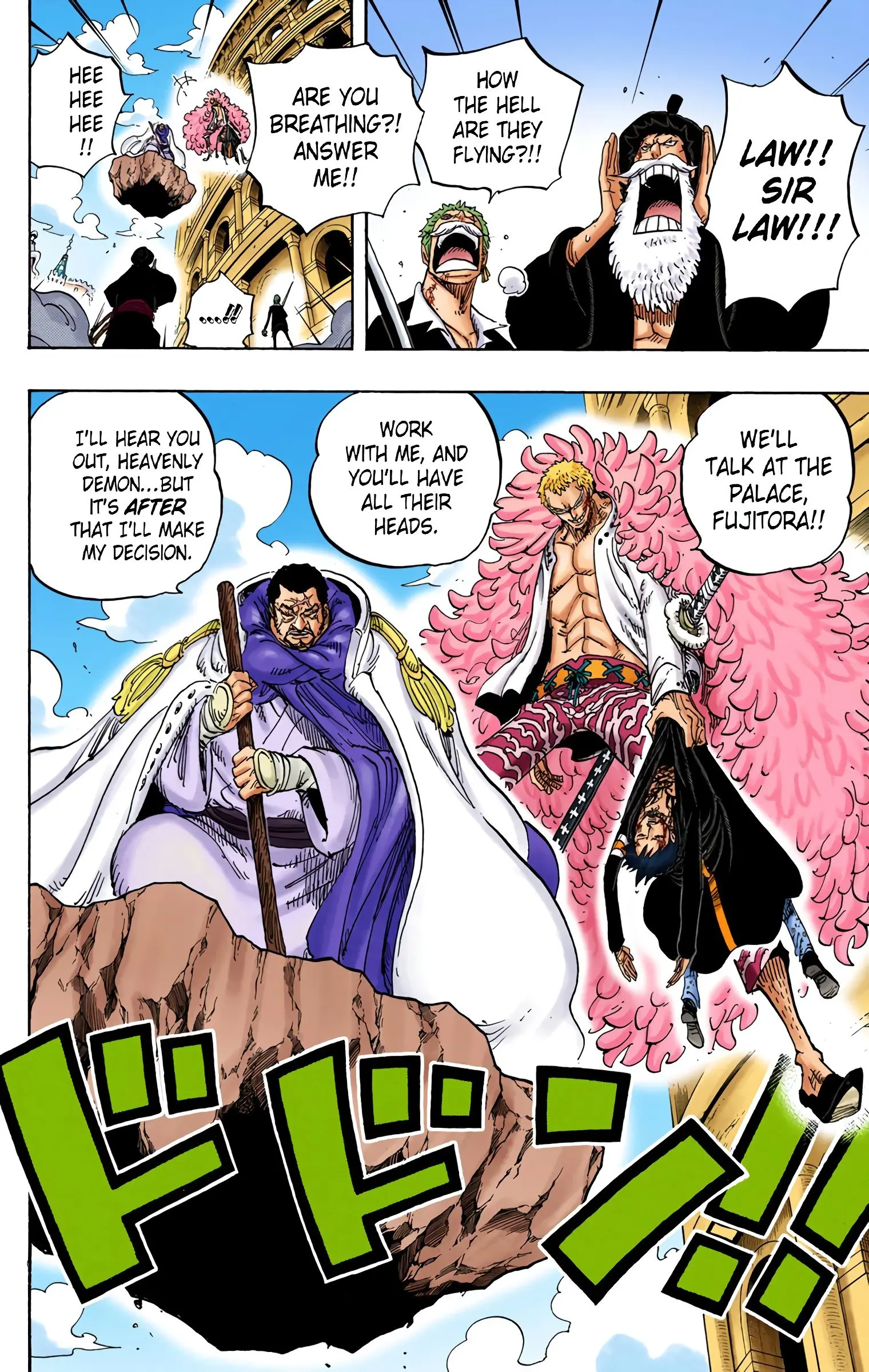 One Piece Colored, chapter 730, page 9