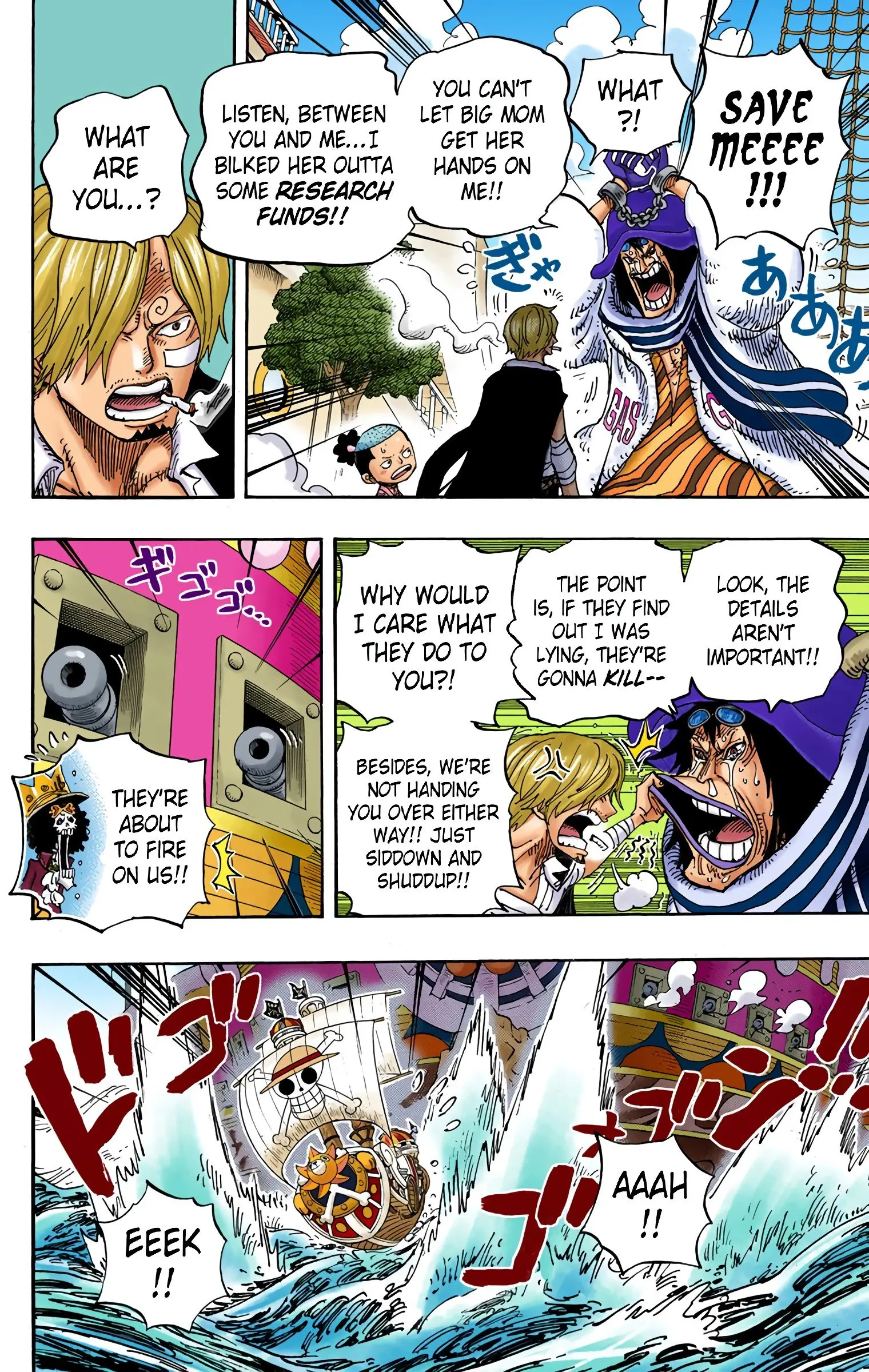One Piece Colored, chapter 730, page 12