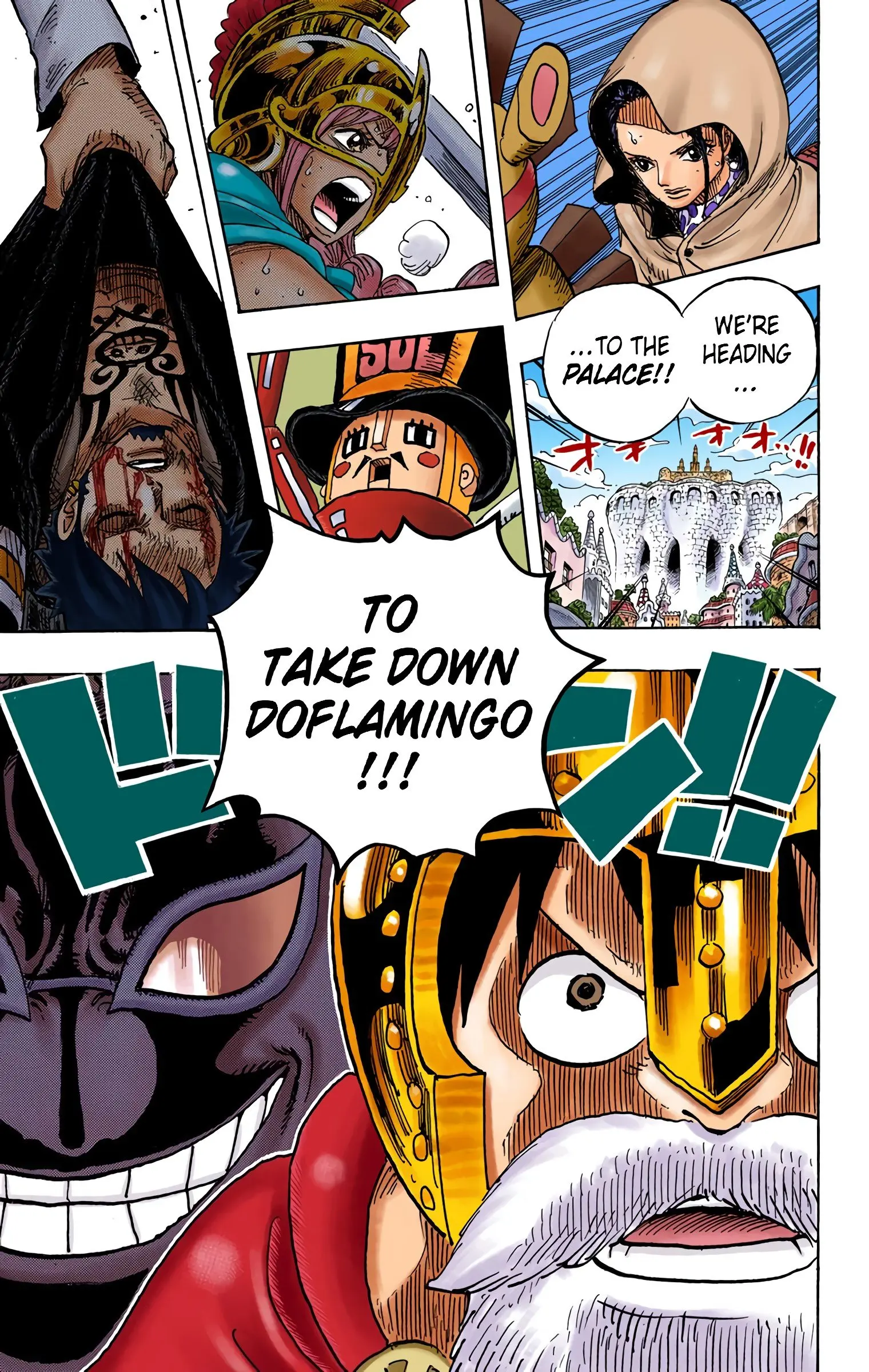 One Piece Colored, chapter 730, page 17