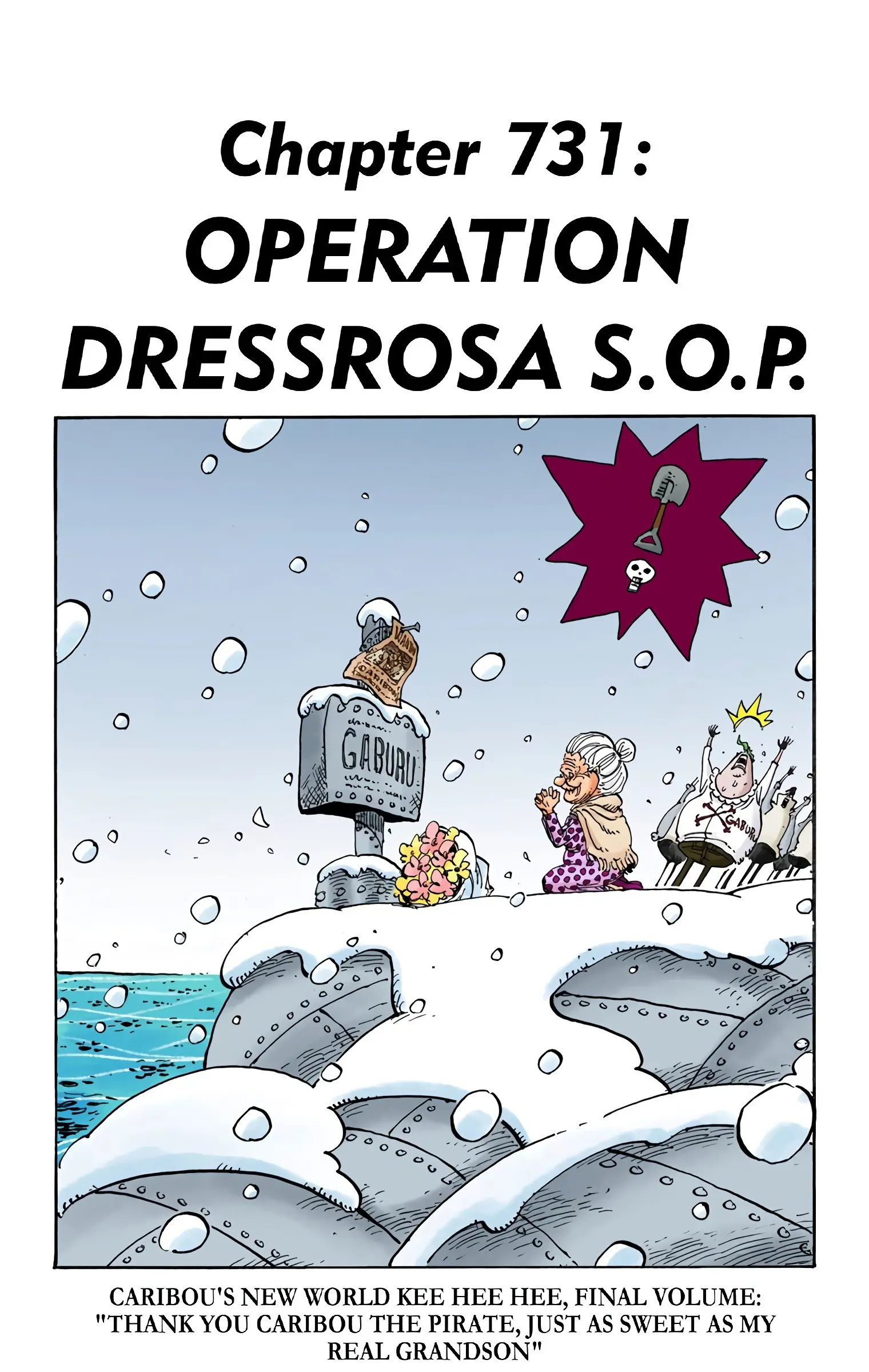 One Piece Colored, chapter 731, page 1