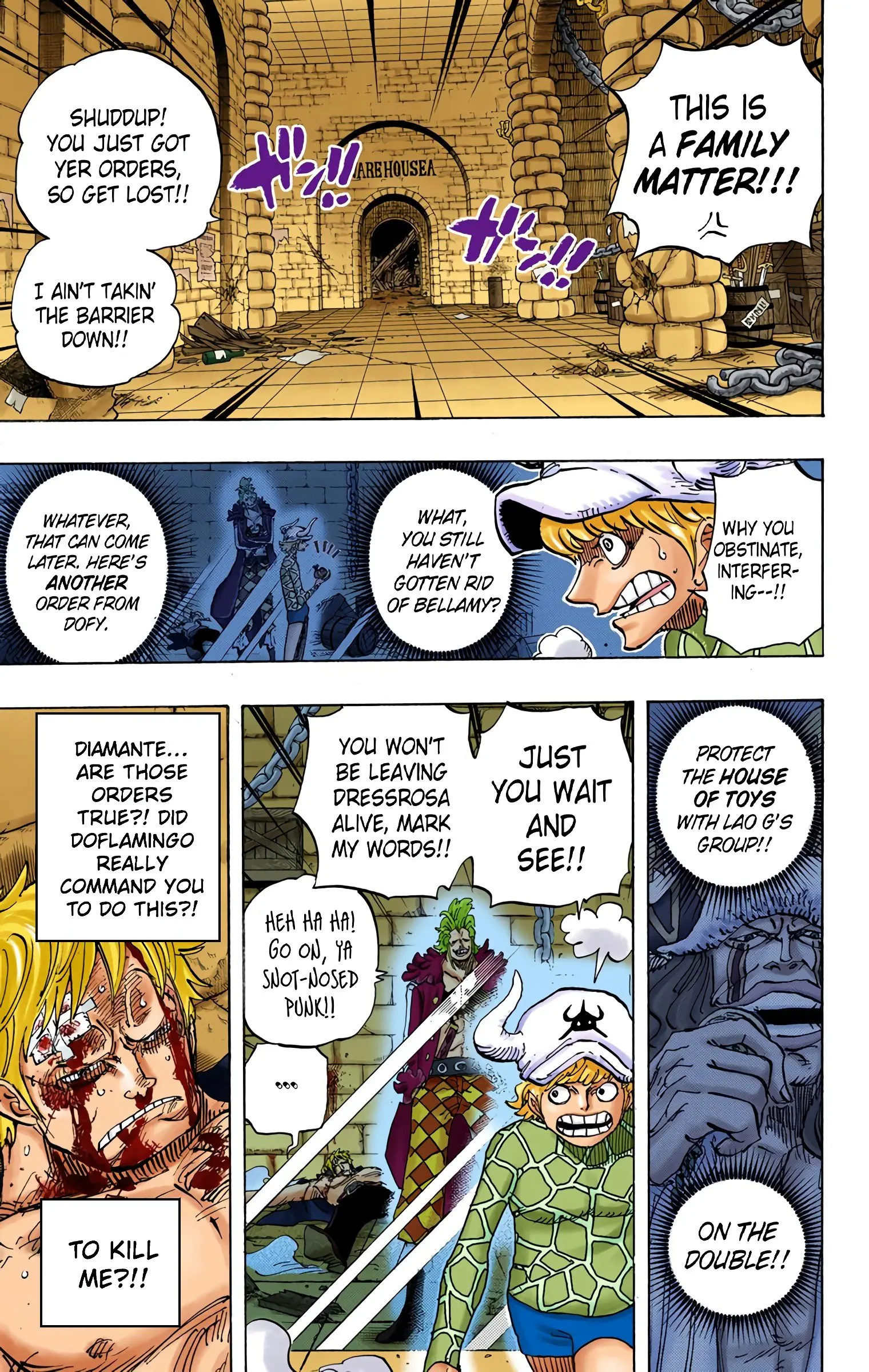 One Piece Colored, chapter 731, page 3