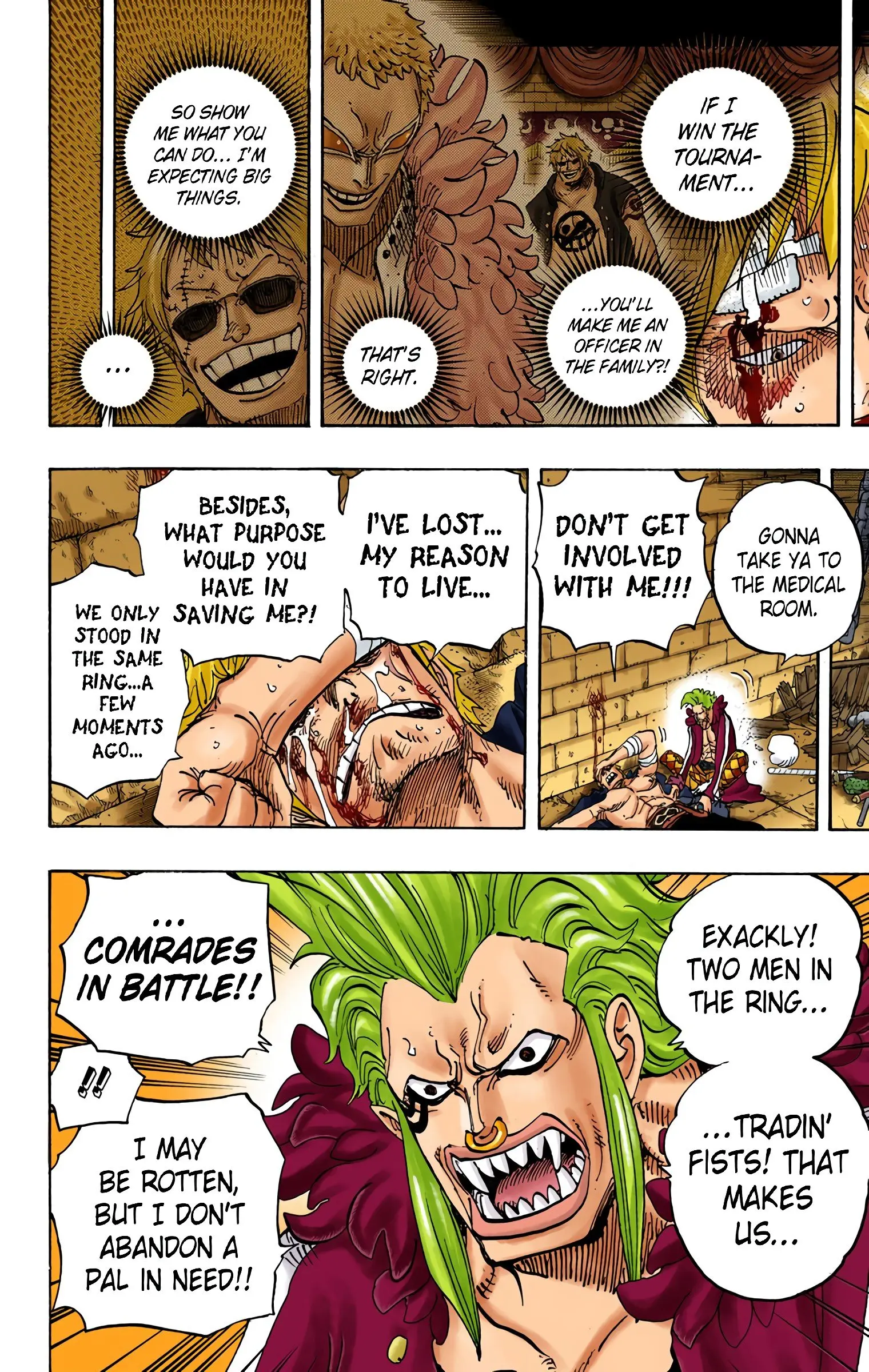One Piece Colored, chapter 731, page 4