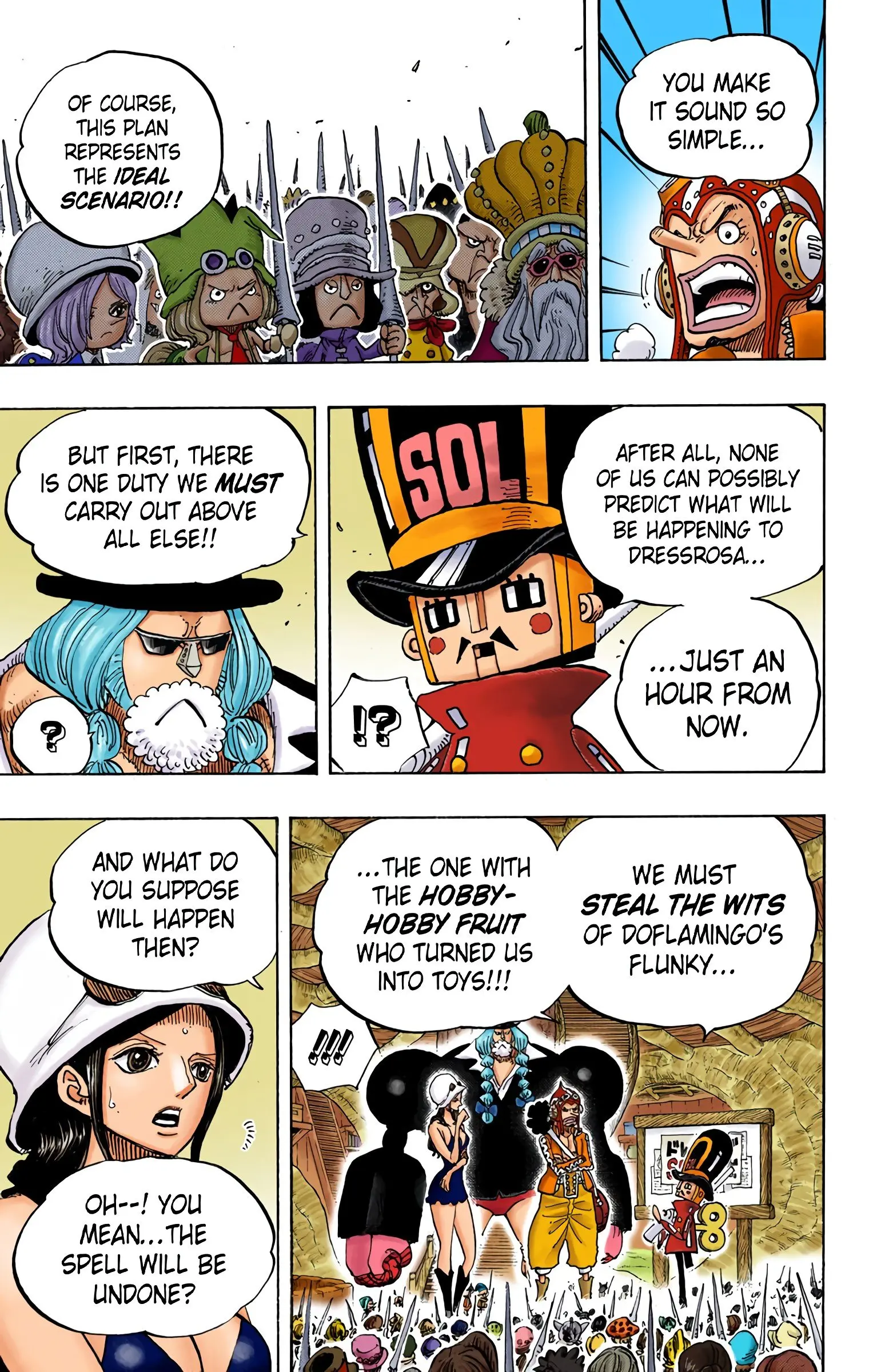 One Piece Colored, chapter 731, page 7