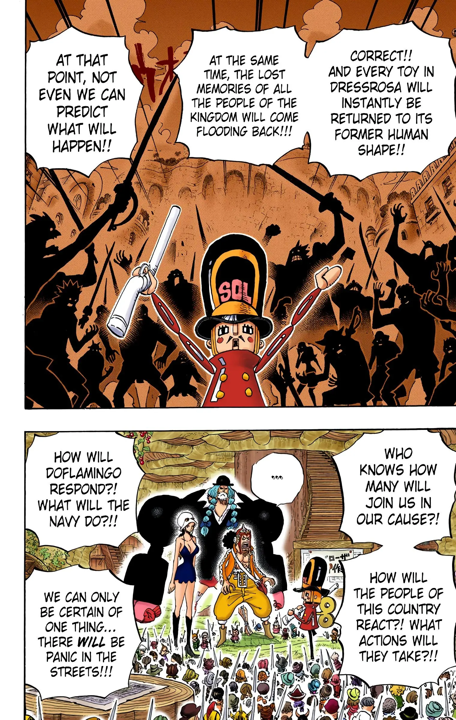 One Piece Colored, chapter 731, page 8