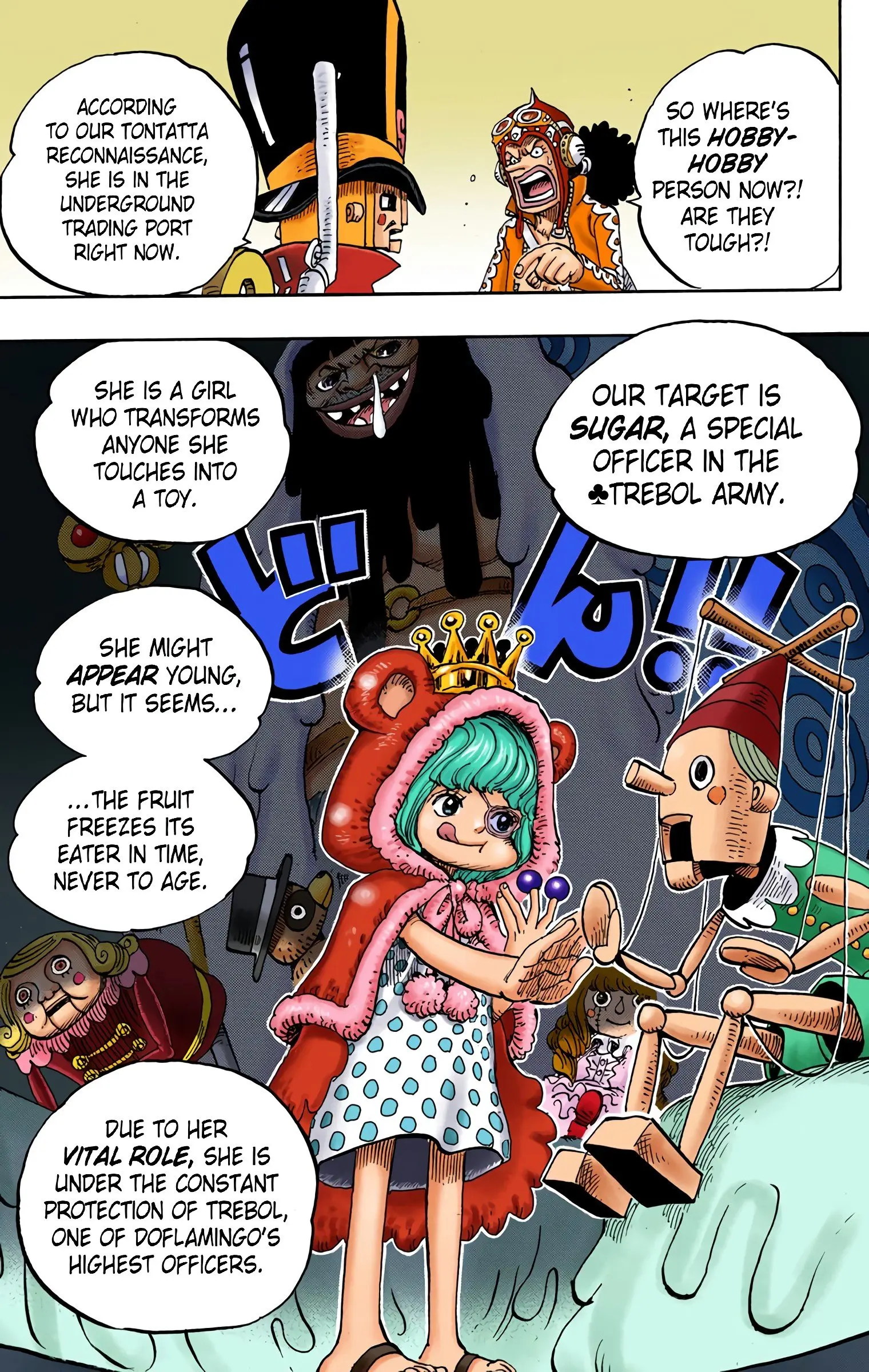 One Piece Colored, chapter 731, page 9