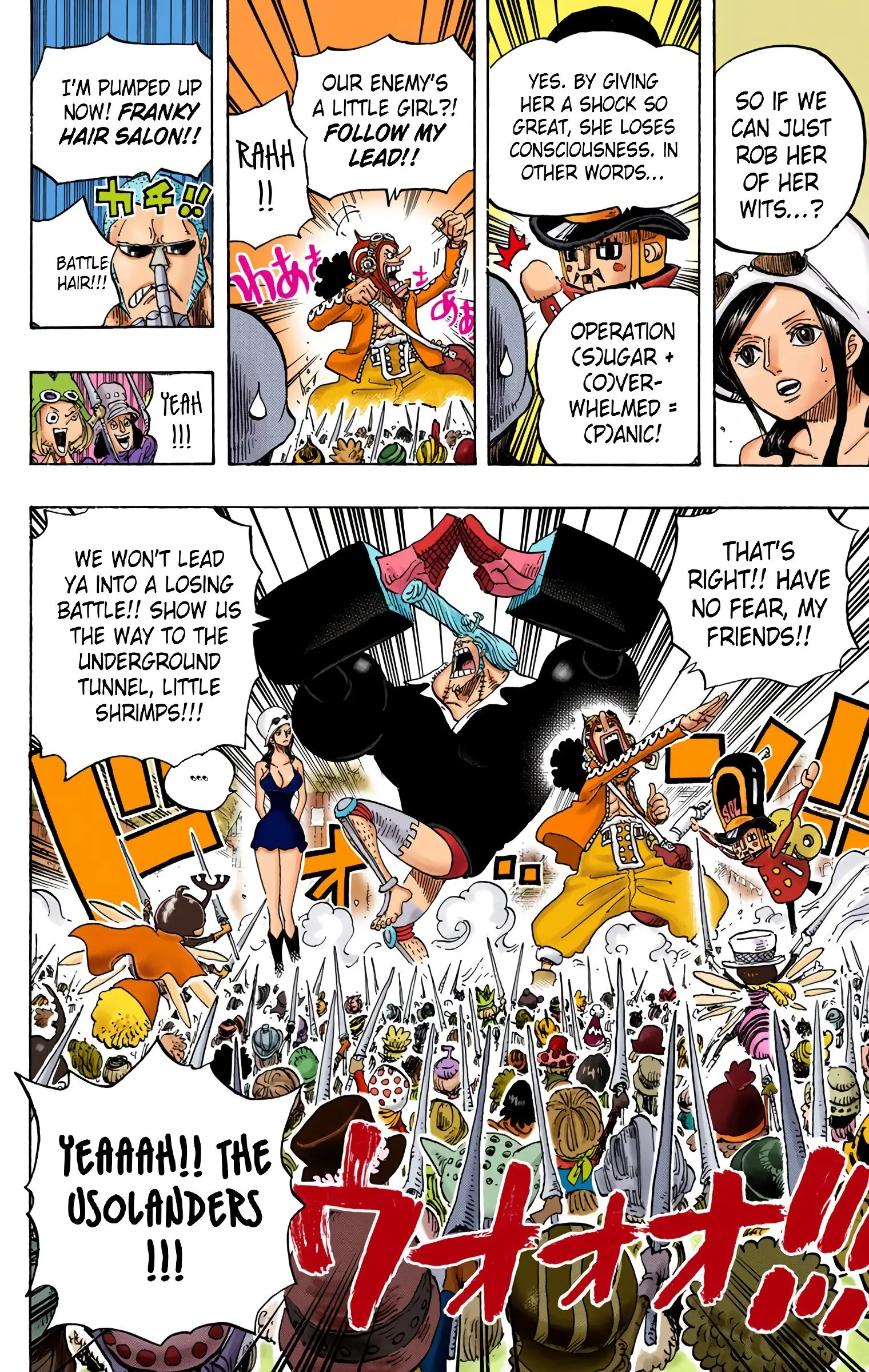 One Piece Colored, chapter 731, page 10