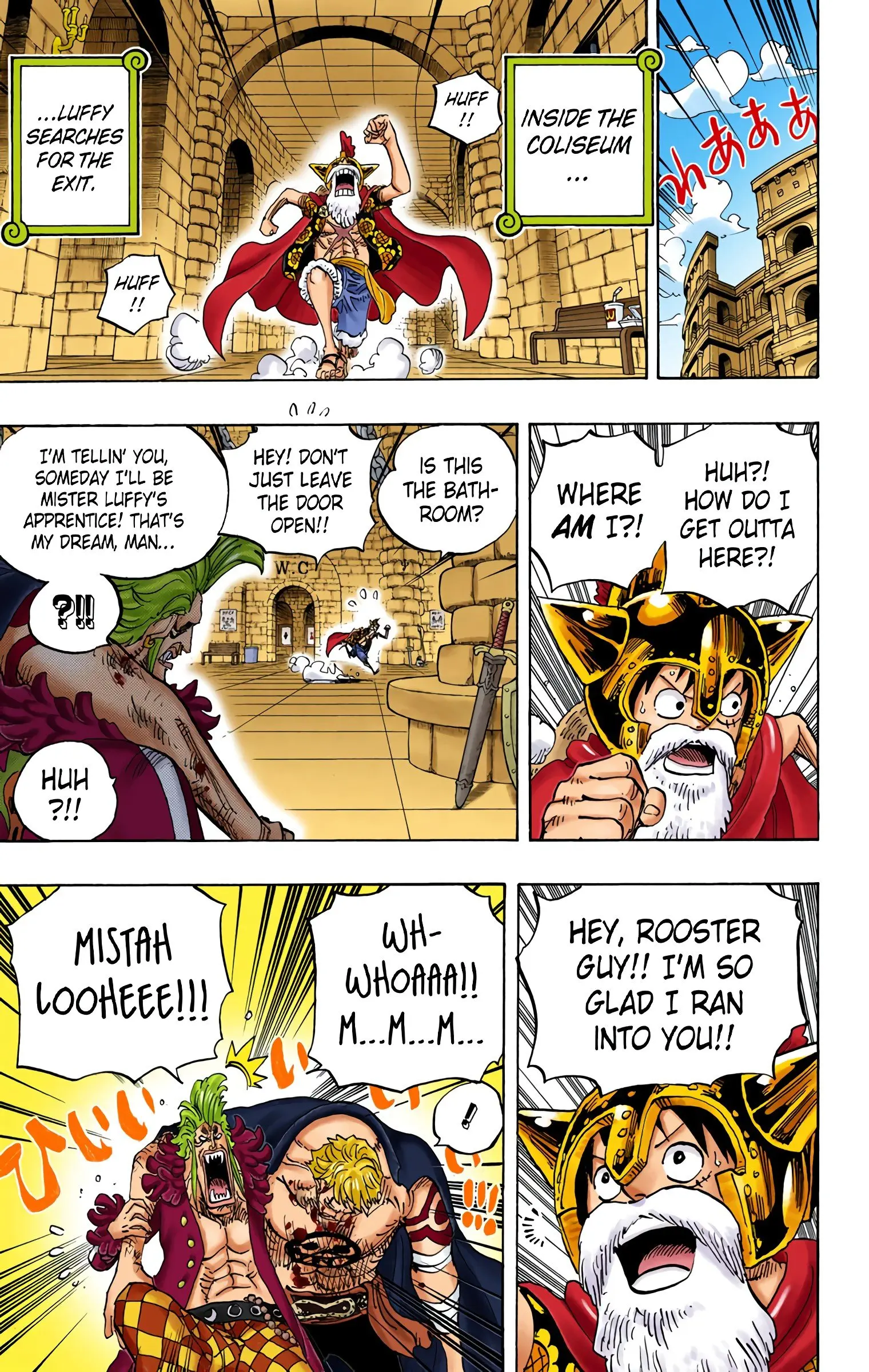 One Piece Colored, chapter 731, page 11