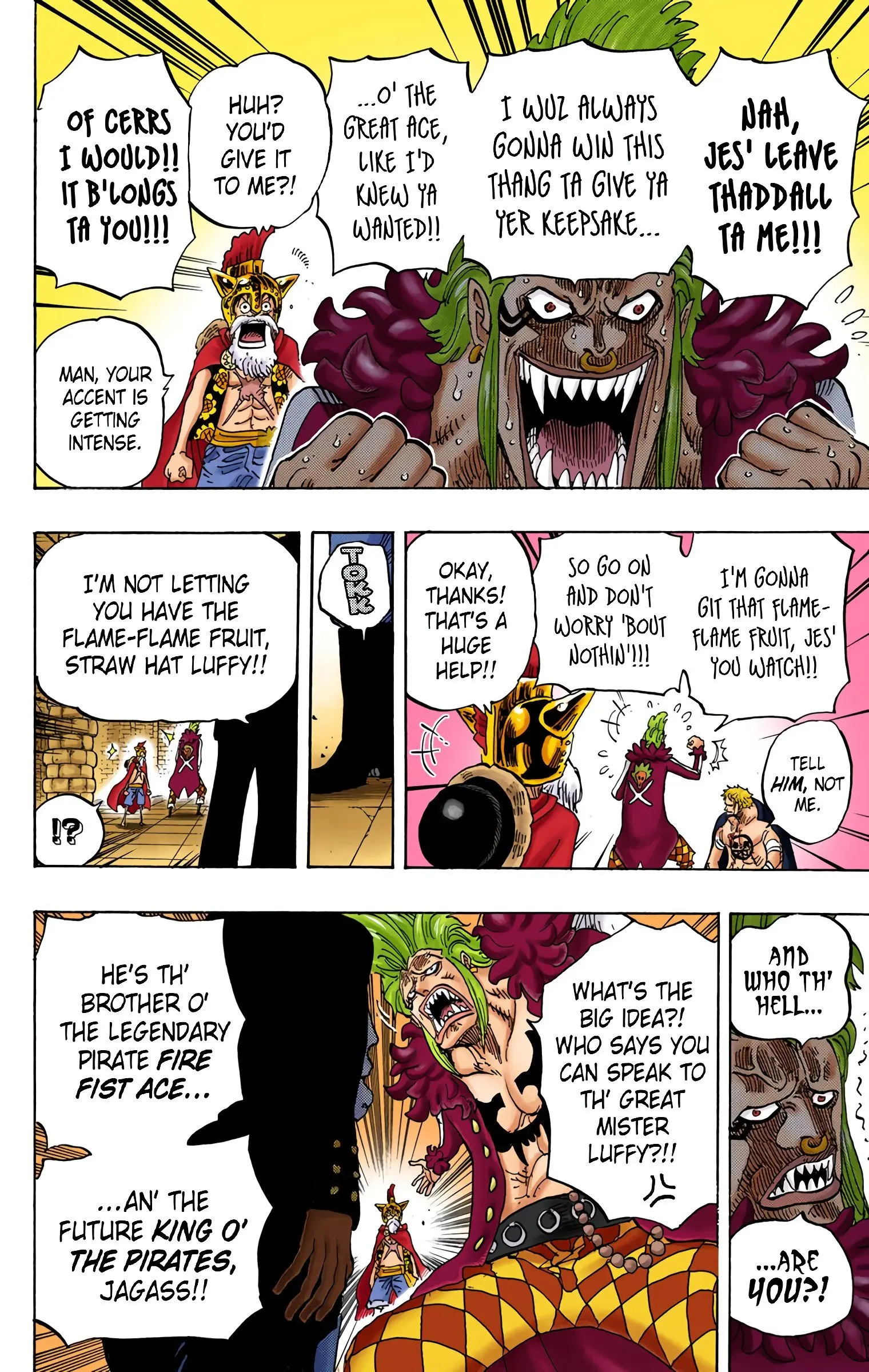 One Piece Colored, chapter 731, page 14