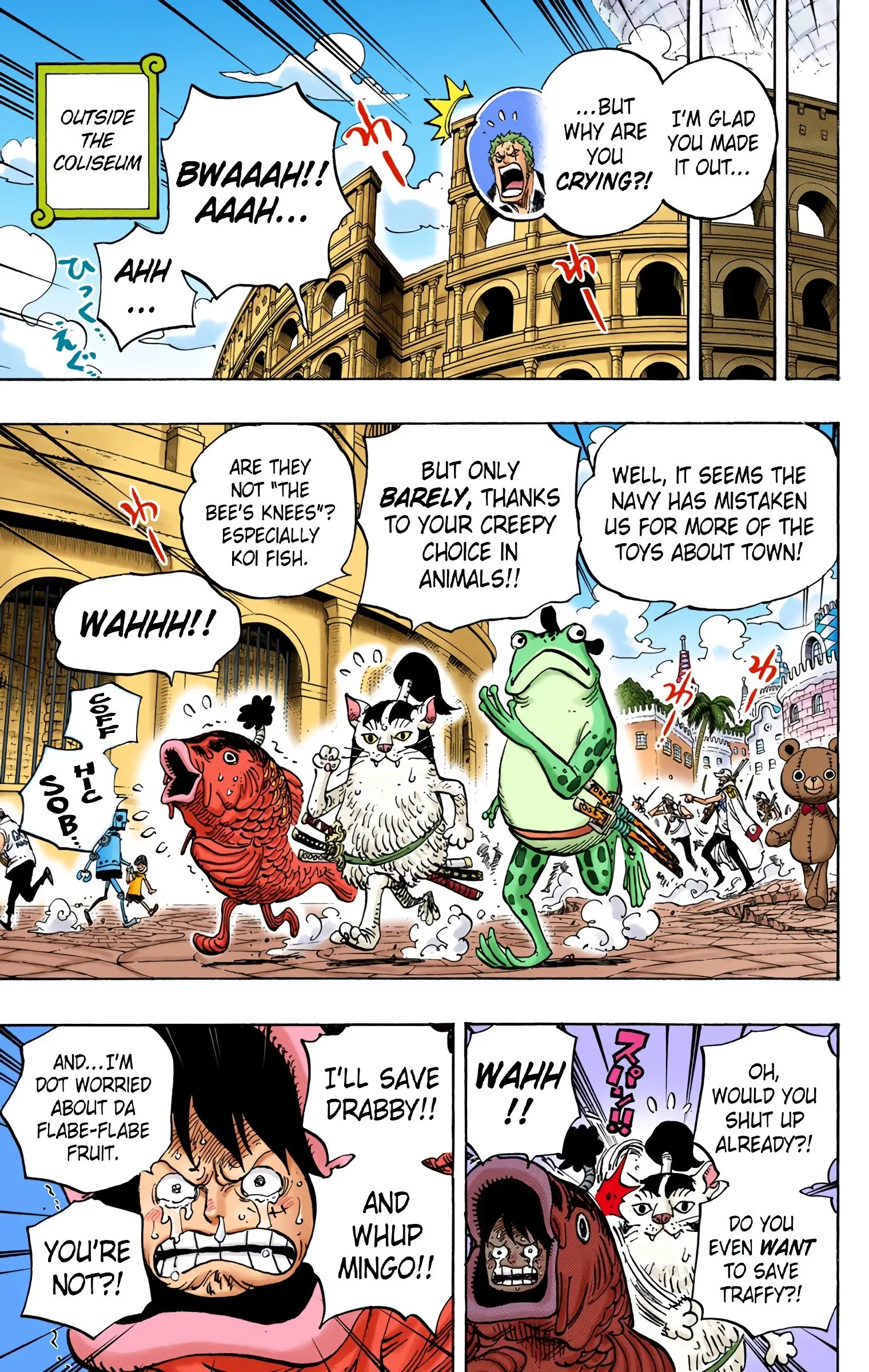 One Piece Colored, chapter 731, page 17