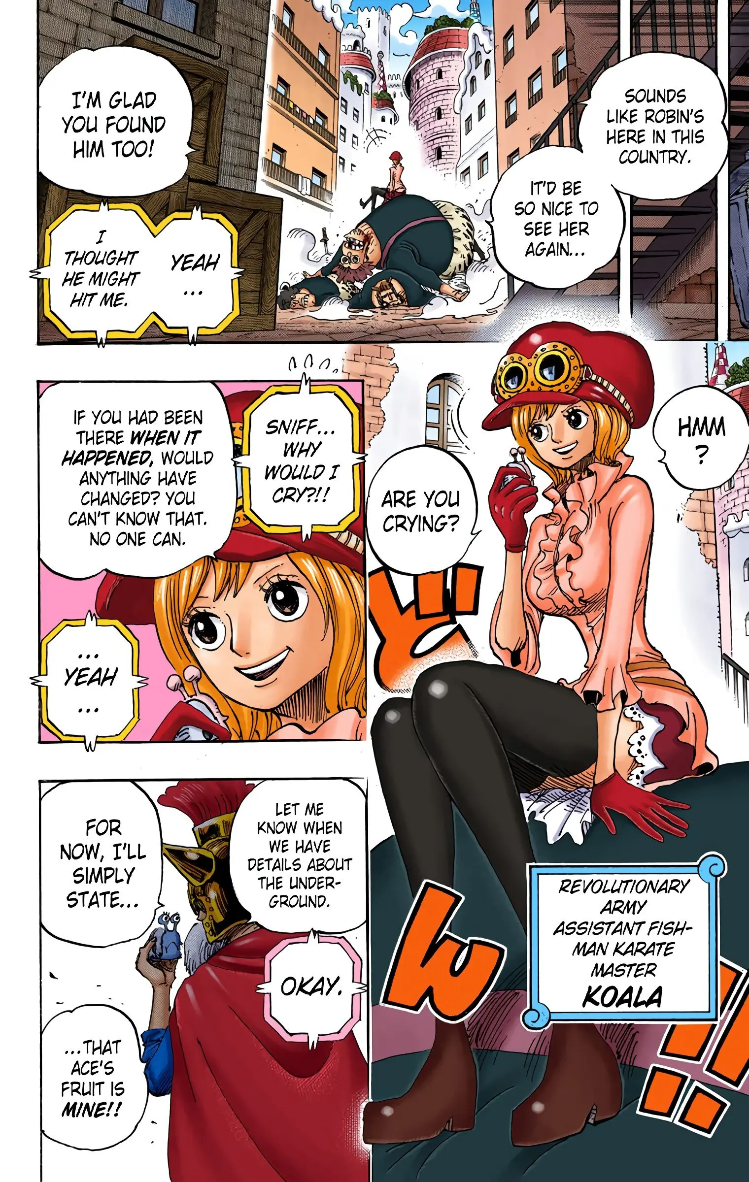 One Piece Colored, chapter 731, page 18