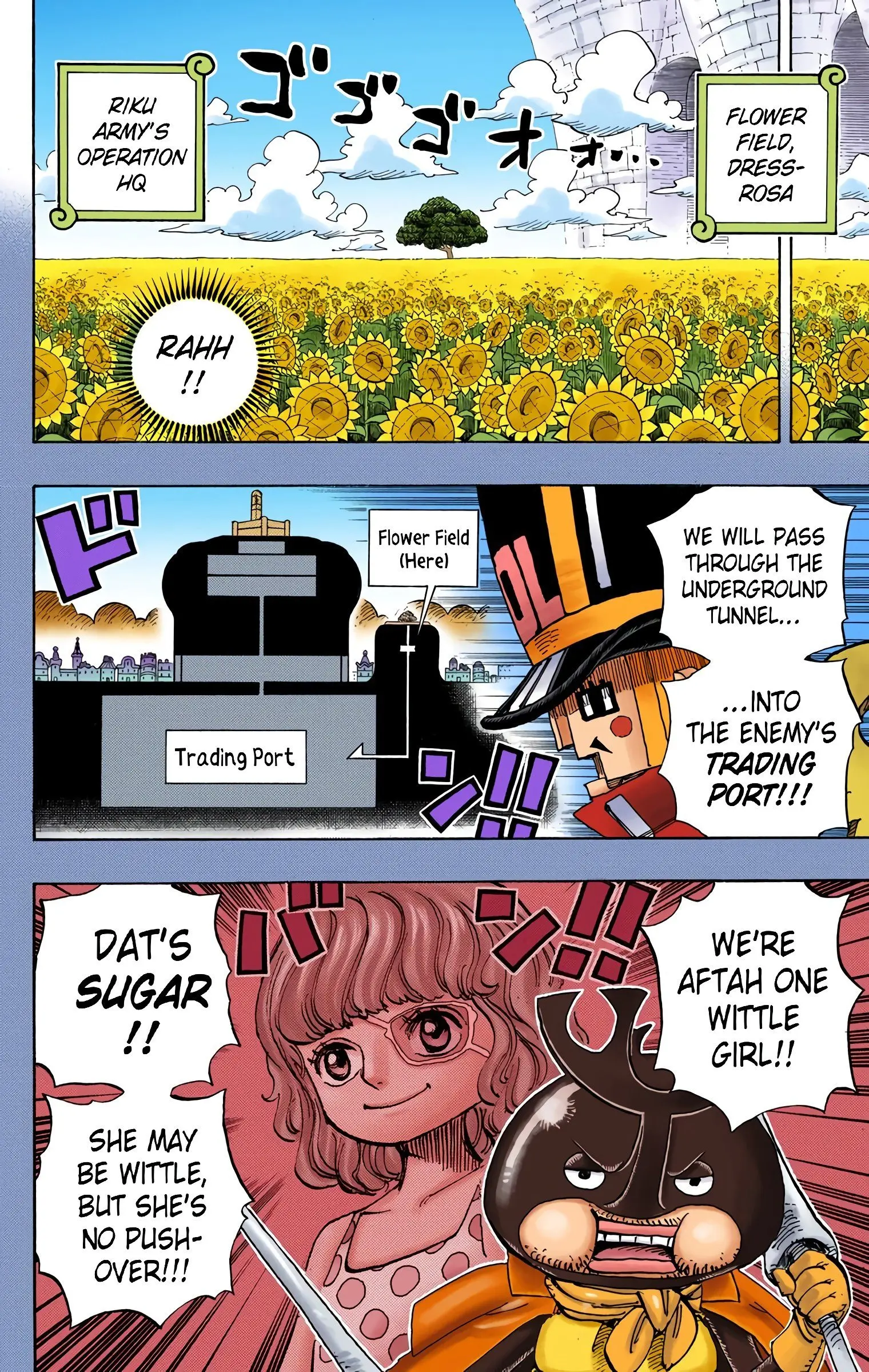 One Piece Colored, chapter 732, page 7