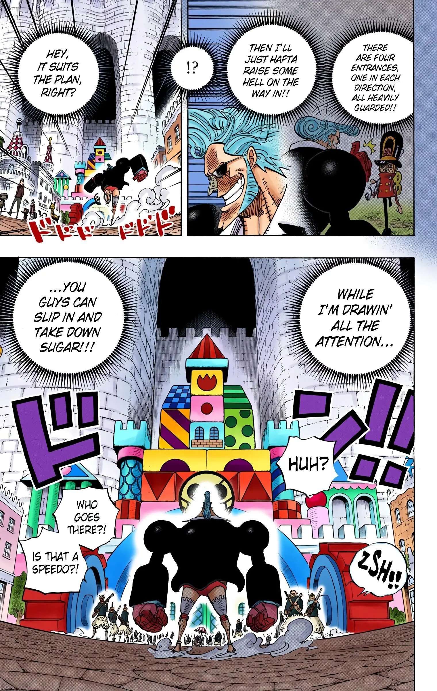 One Piece Colored, chapter 732, page 10