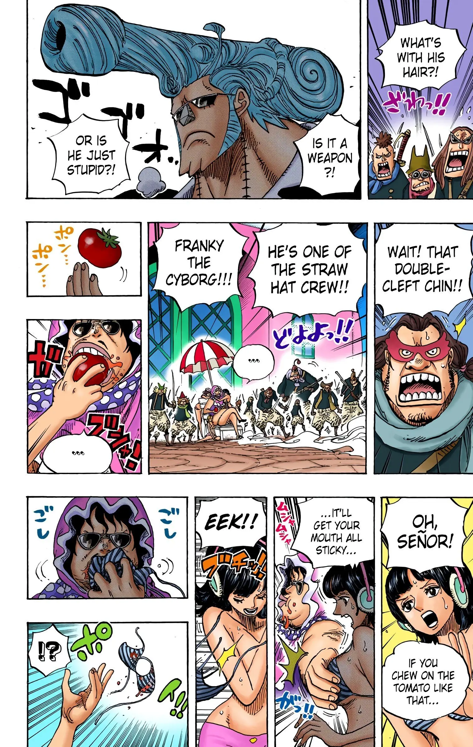 One Piece Colored, chapter 732, page 11