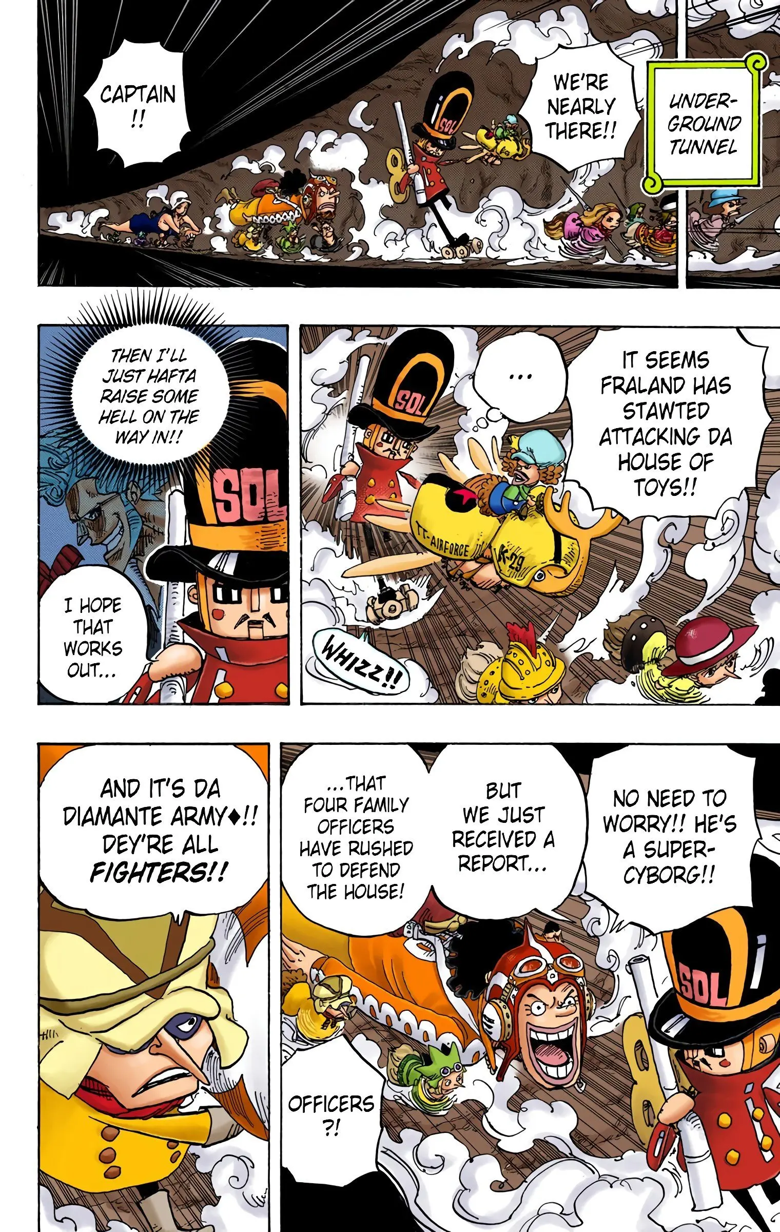 One Piece Colored, chapter 732, page 17