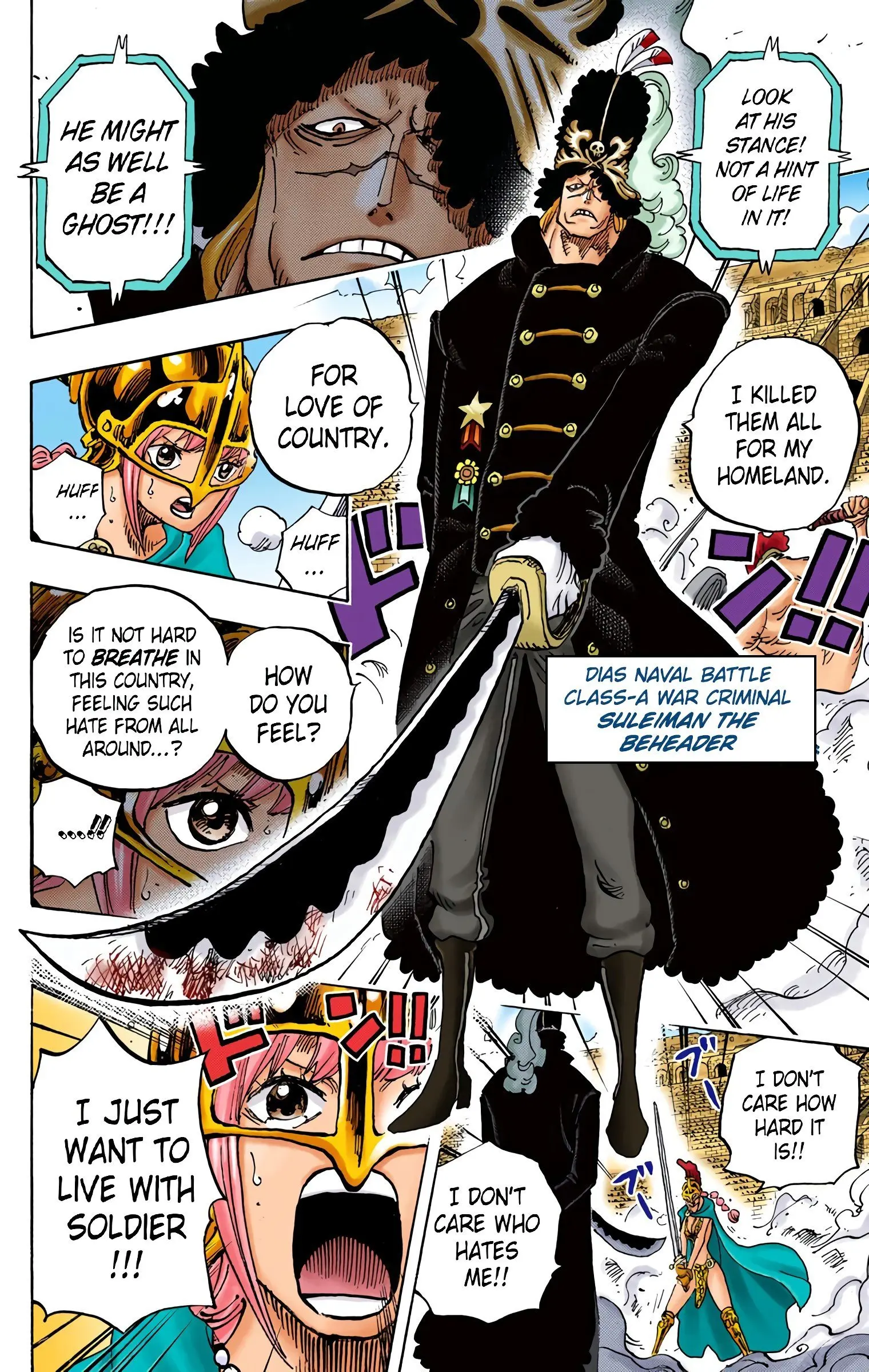 One Piece Colored, chapter 733, page 4