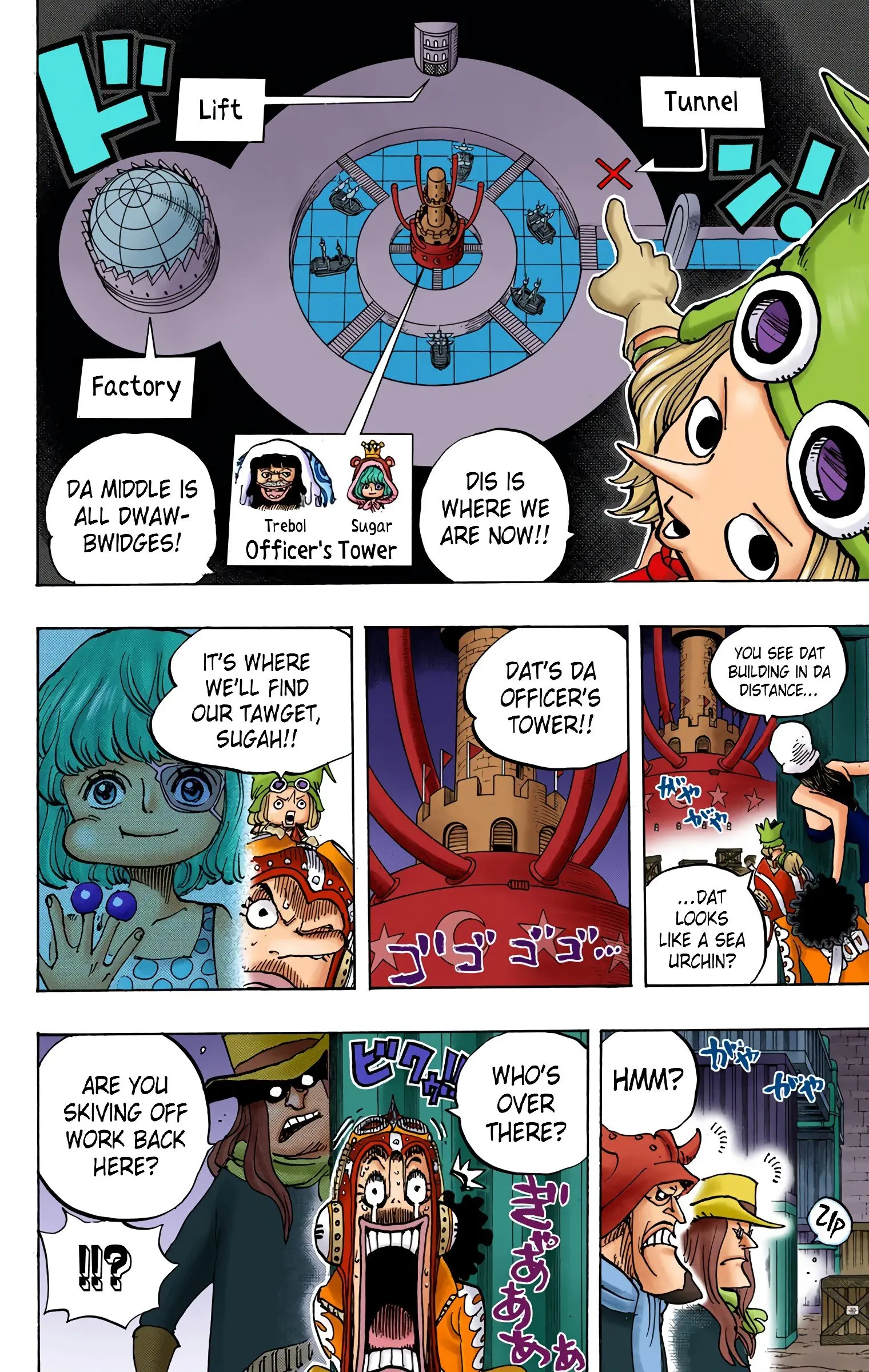 One Piece Colored, chapter 733, page 8