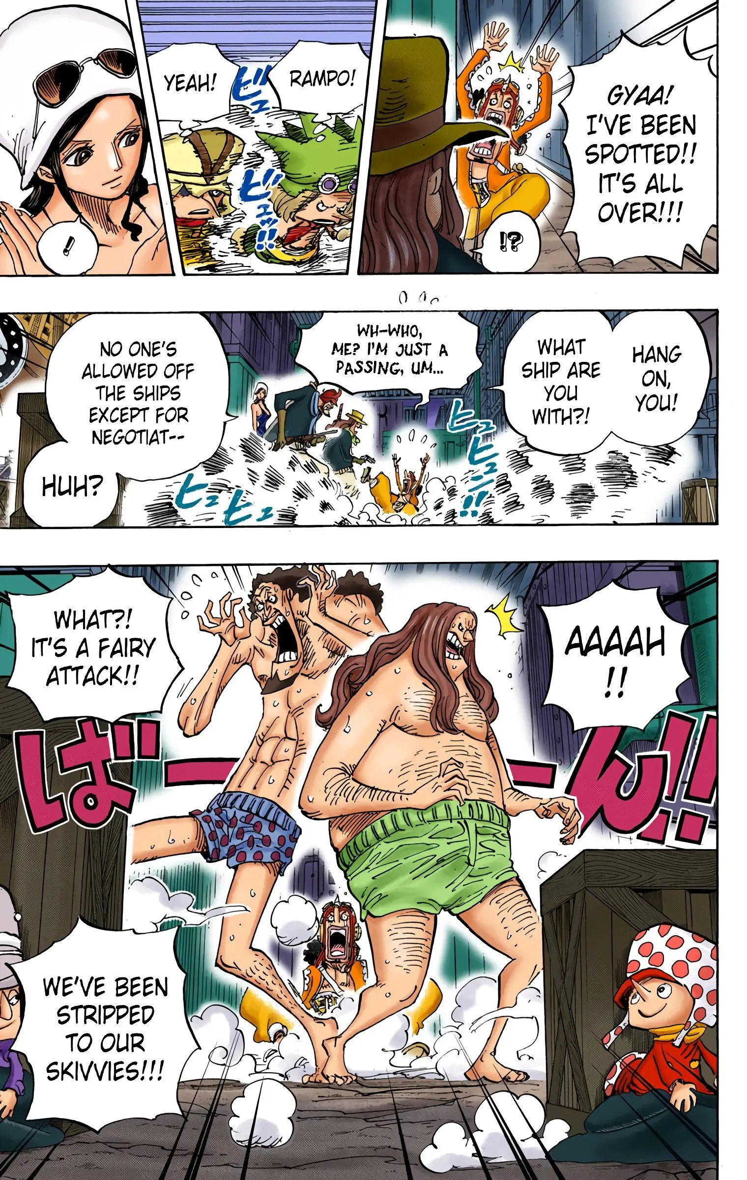 One Piece Colored, chapter 733, page 9