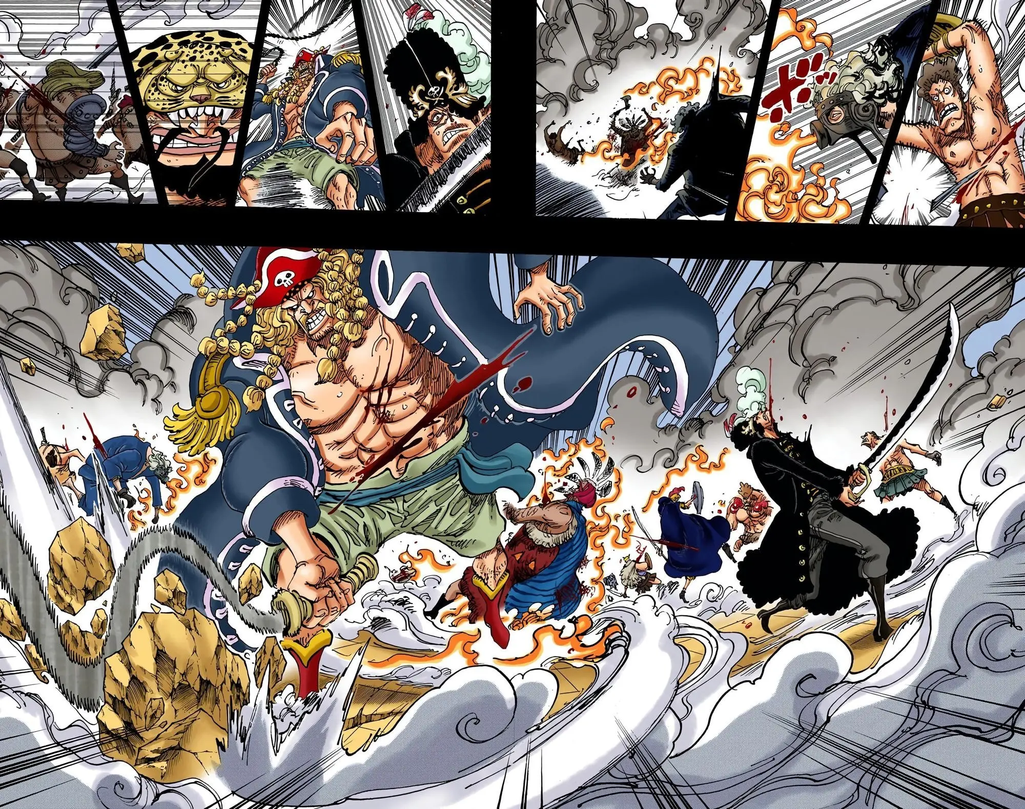 One Piece Colored, chapter 734, page 10