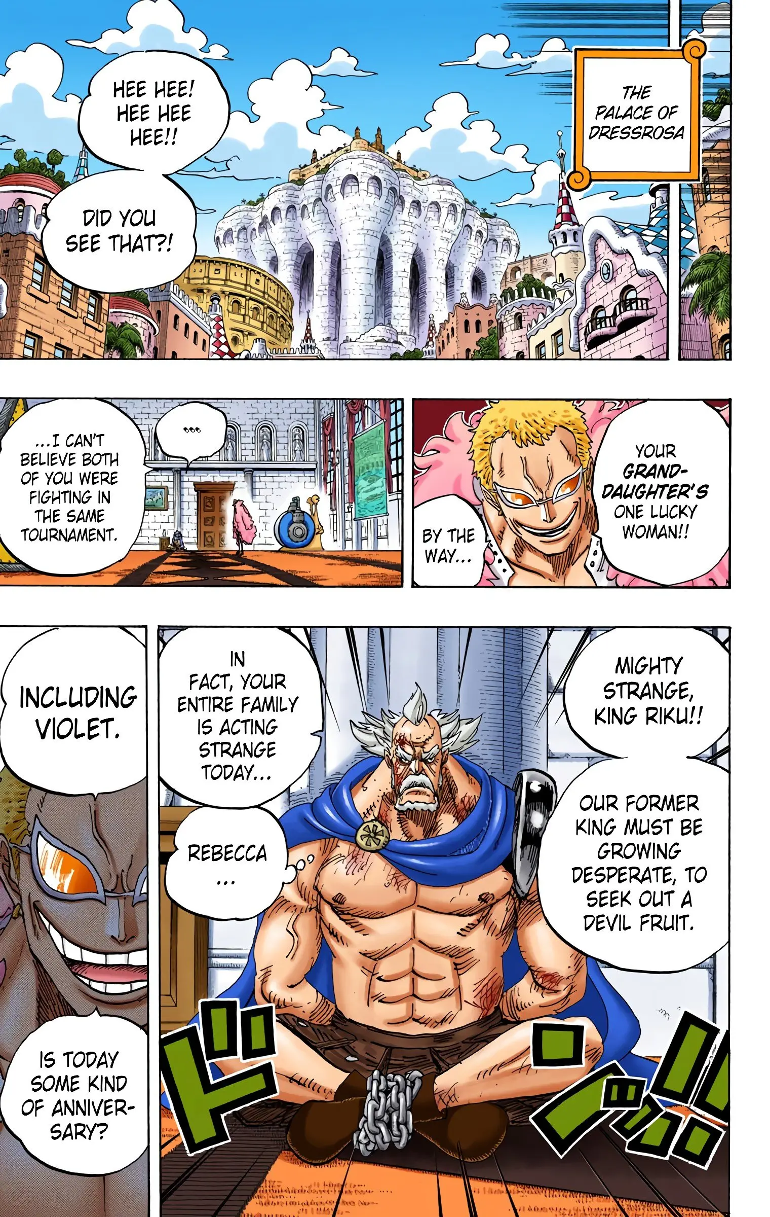 One Piece Colored, chapter 734, page 14