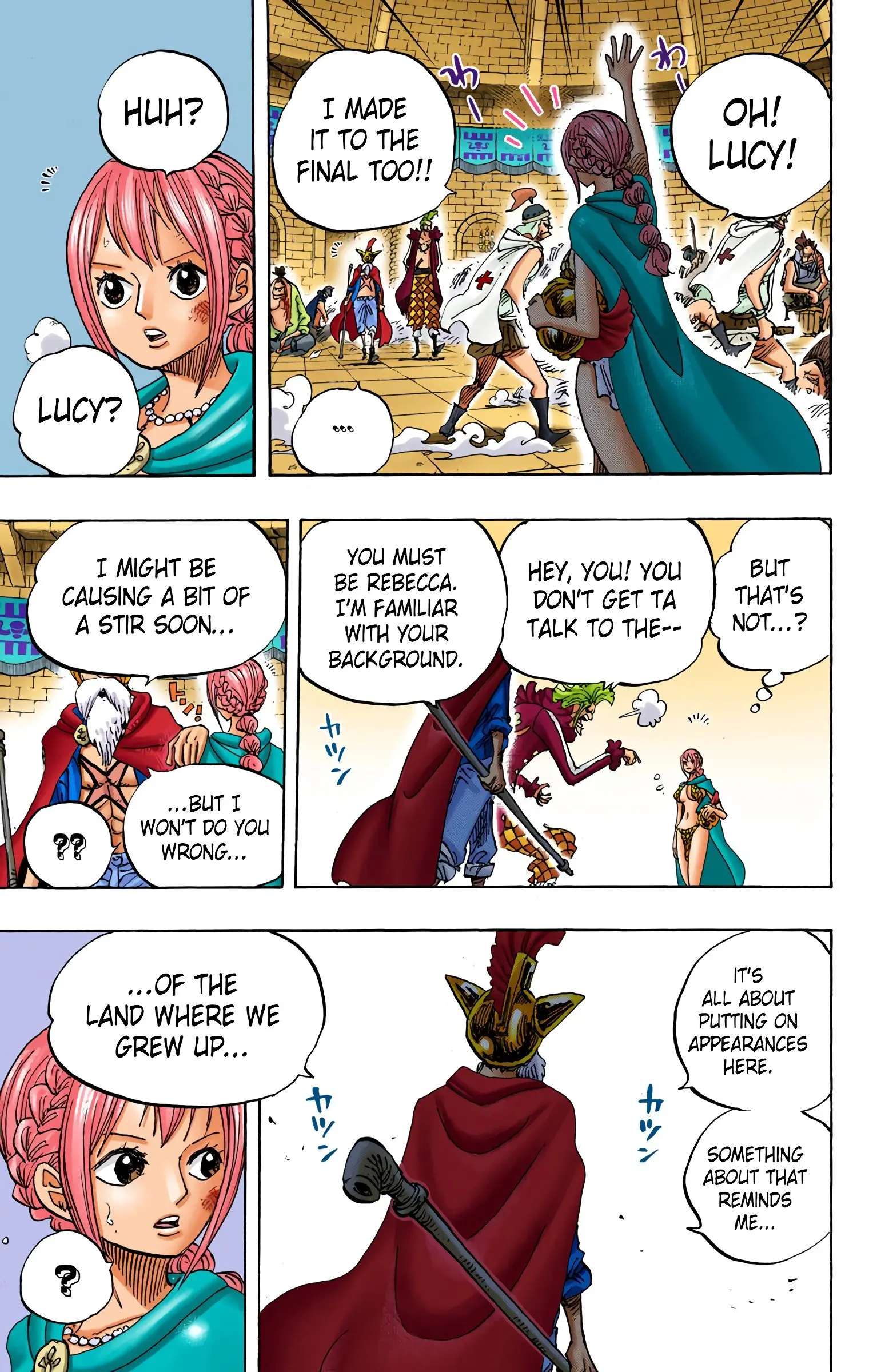One Piece Colored, chapter 735, page 3