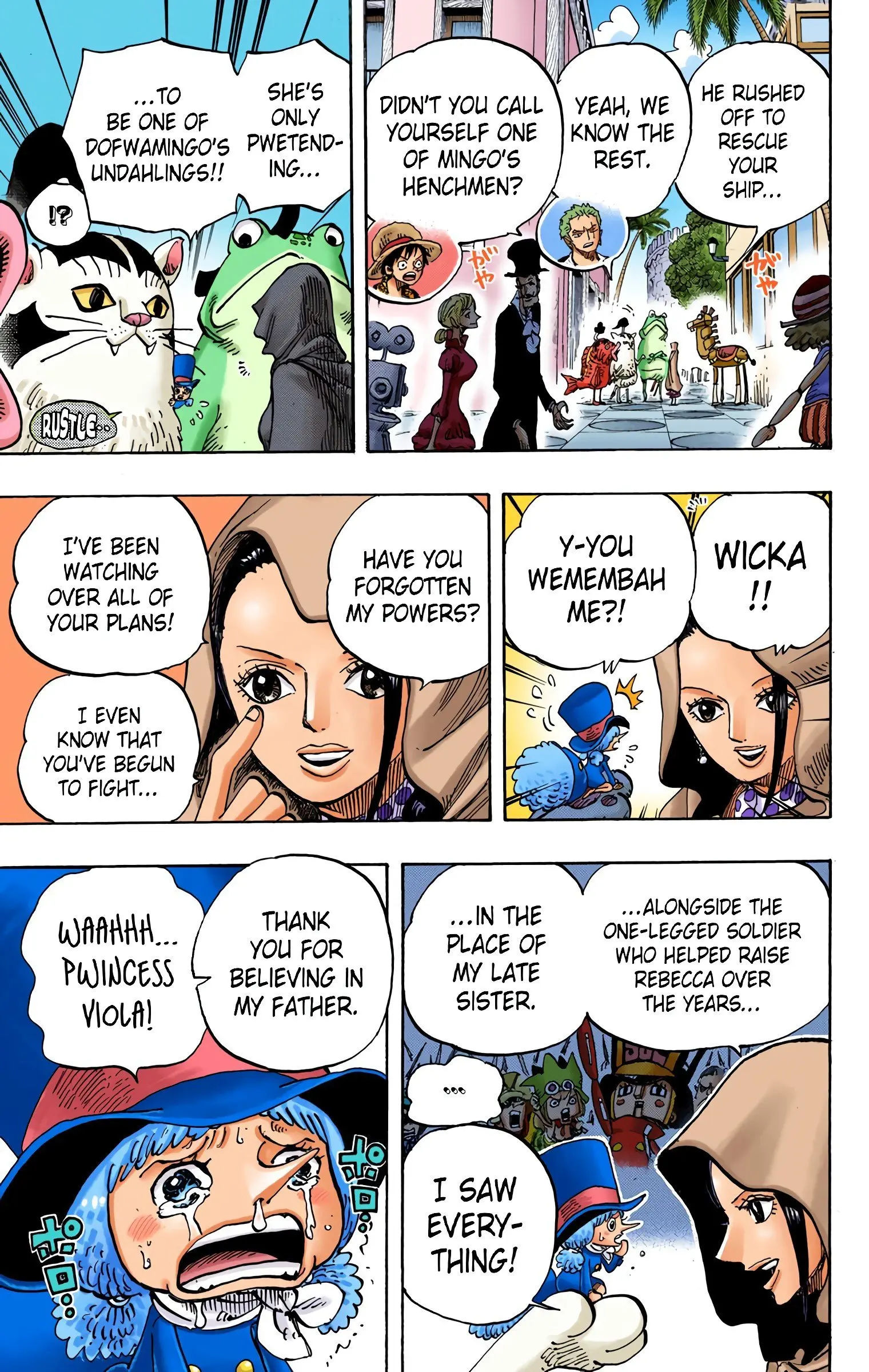 One Piece Colored, chapter 735, page 5