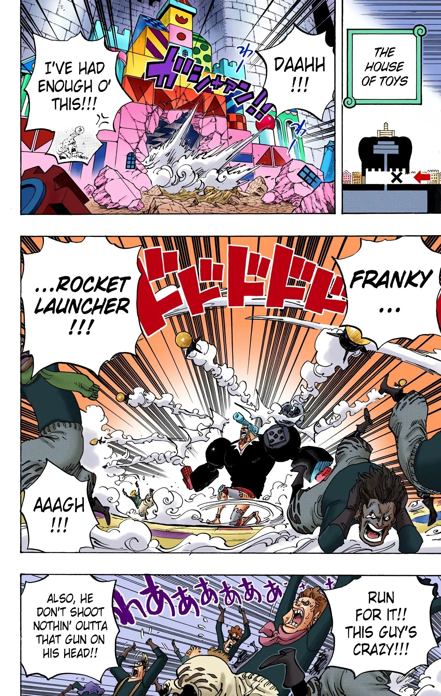 One Piece Colored, chapter 735, page 8