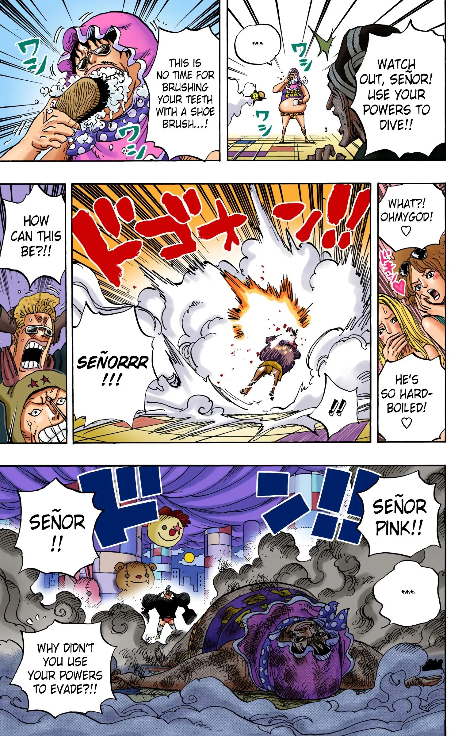 One Piece Colored, chapter 735, page 9