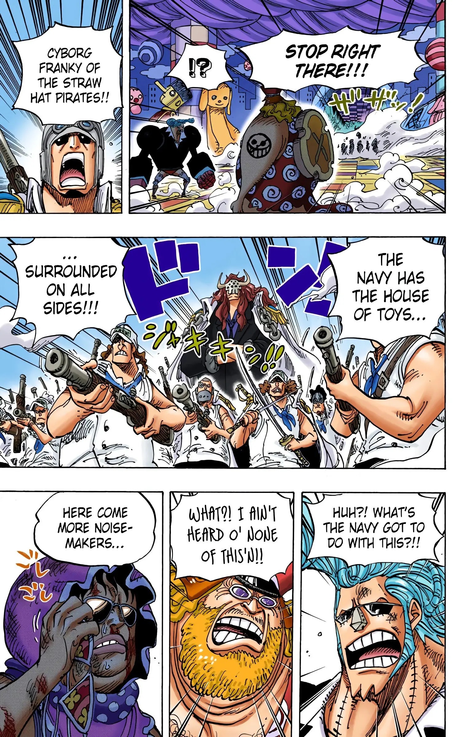 One Piece Colored, chapter 735, page 13