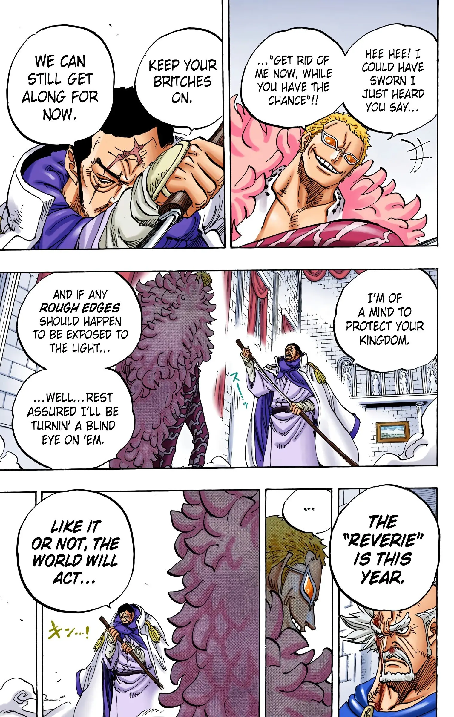 One Piece Colored, chapter 735, page 17