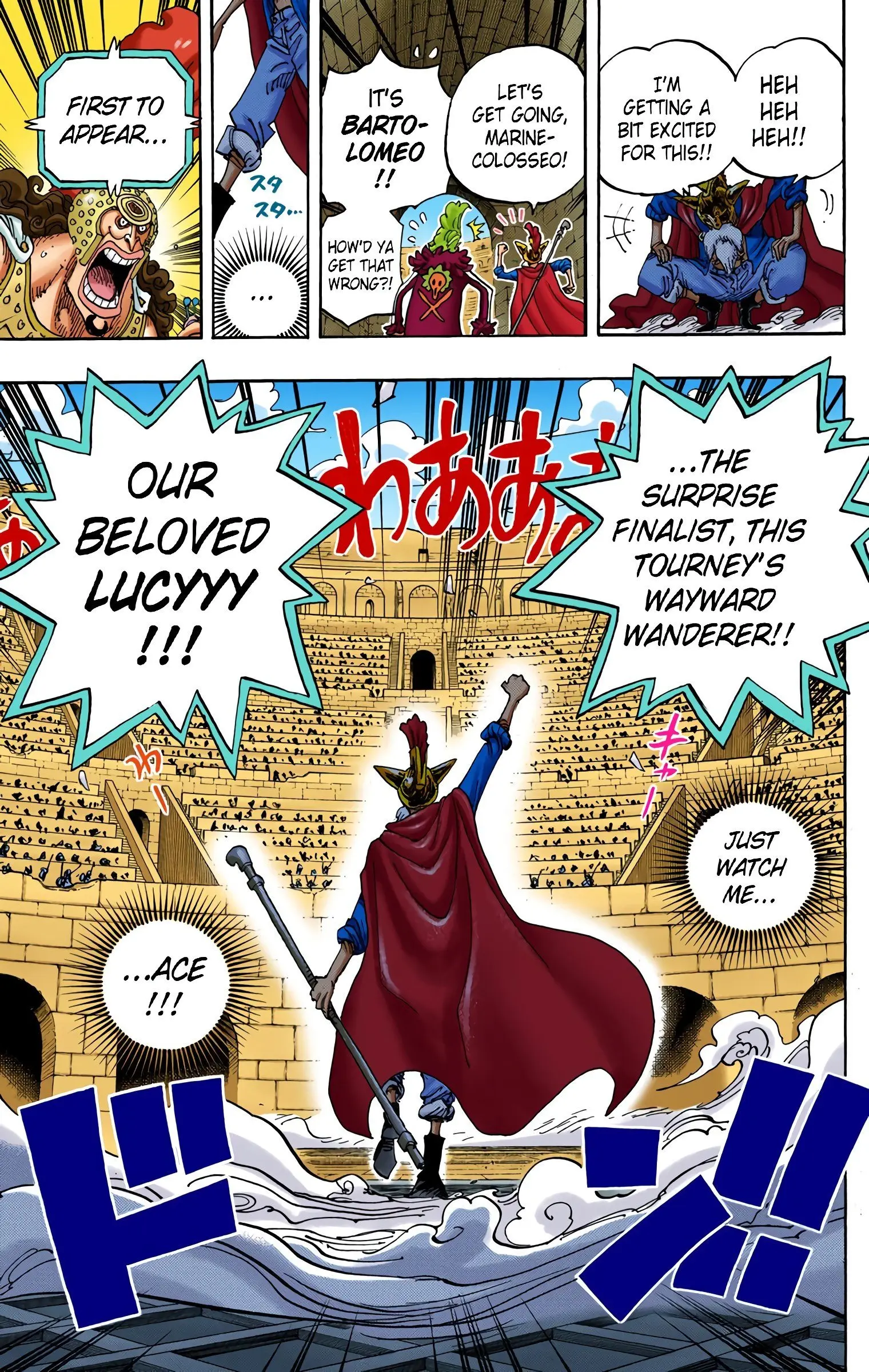 One Piece Colored, chapter 735, page 19