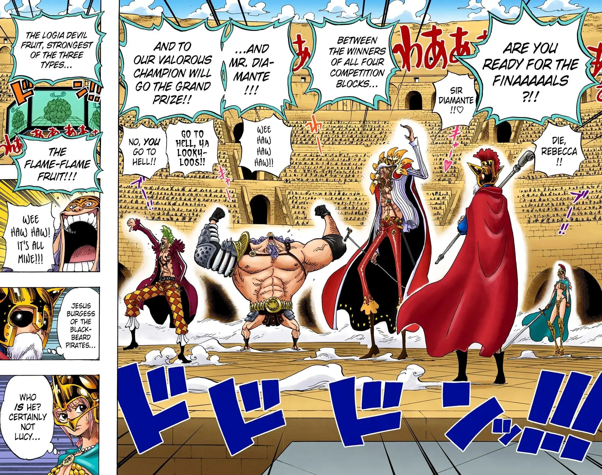 One Piece Colored, chapter 736, page 2