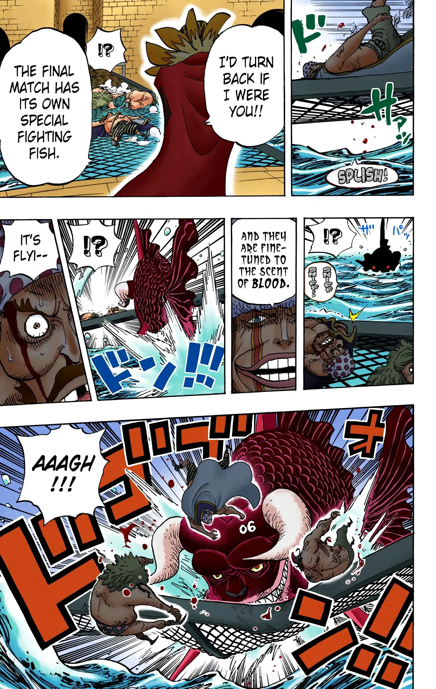 One Piece Colored, chapter 736, page 6