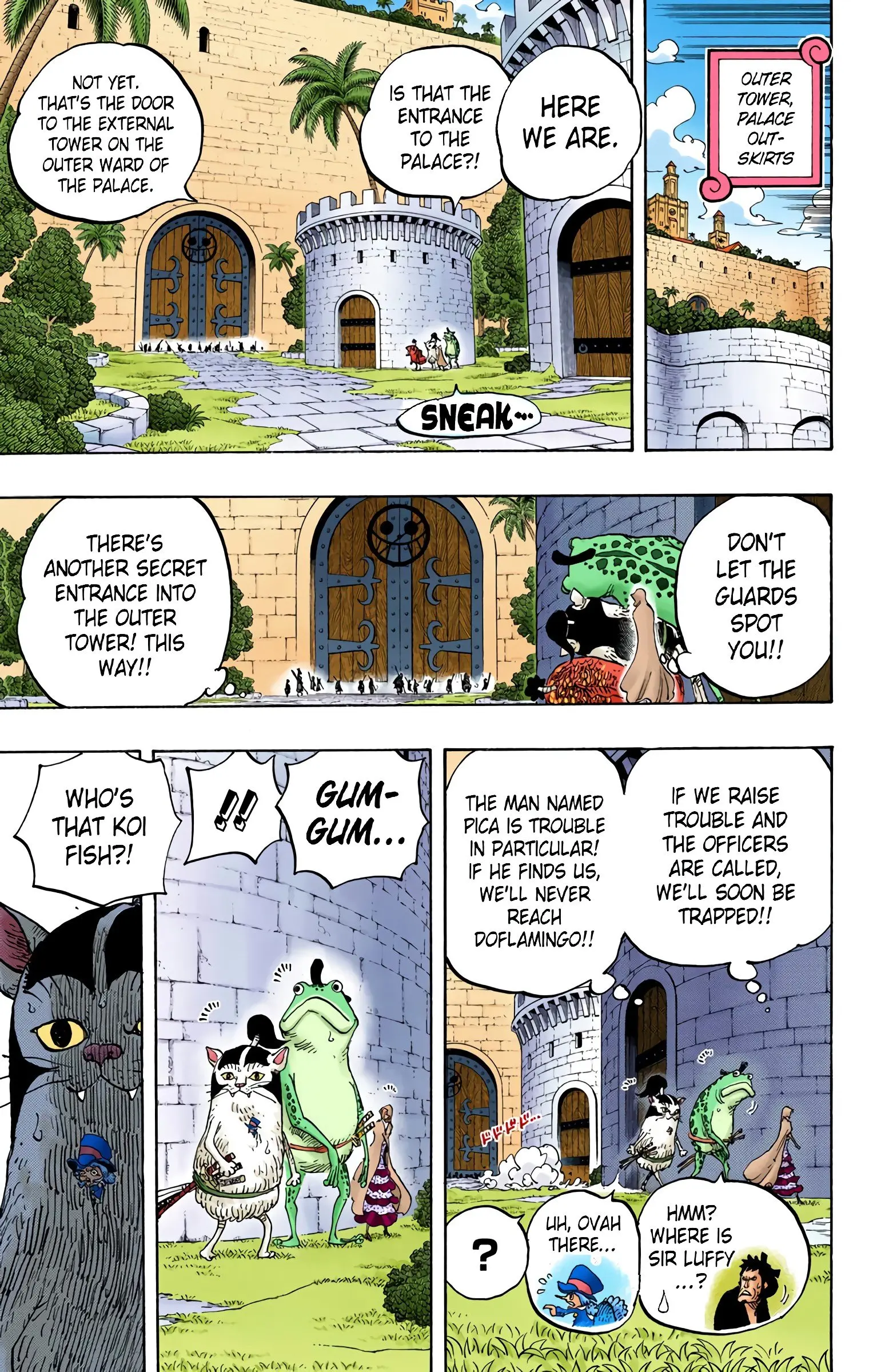 One Piece Colored, chapter 736, page 10