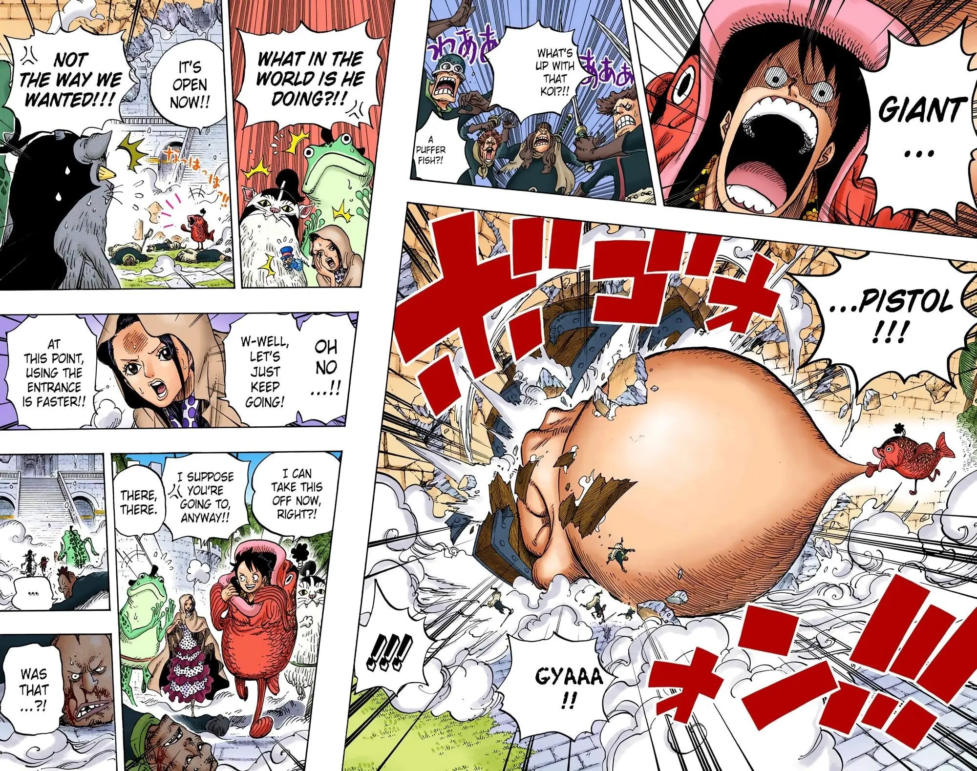 One Piece Colored, chapter 736, page 11