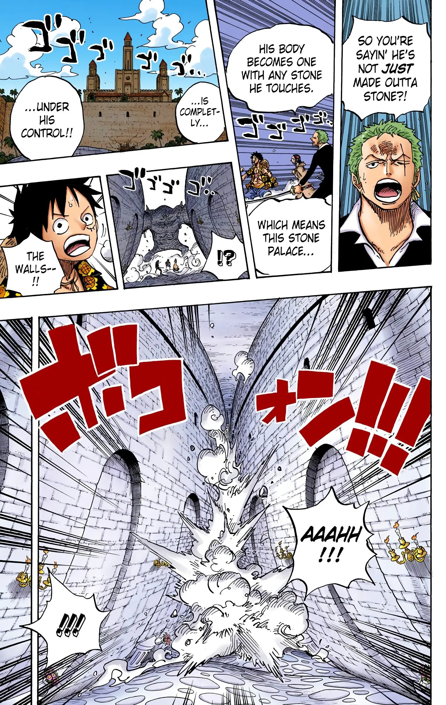 One Piece Colored, chapter 737, page 3
