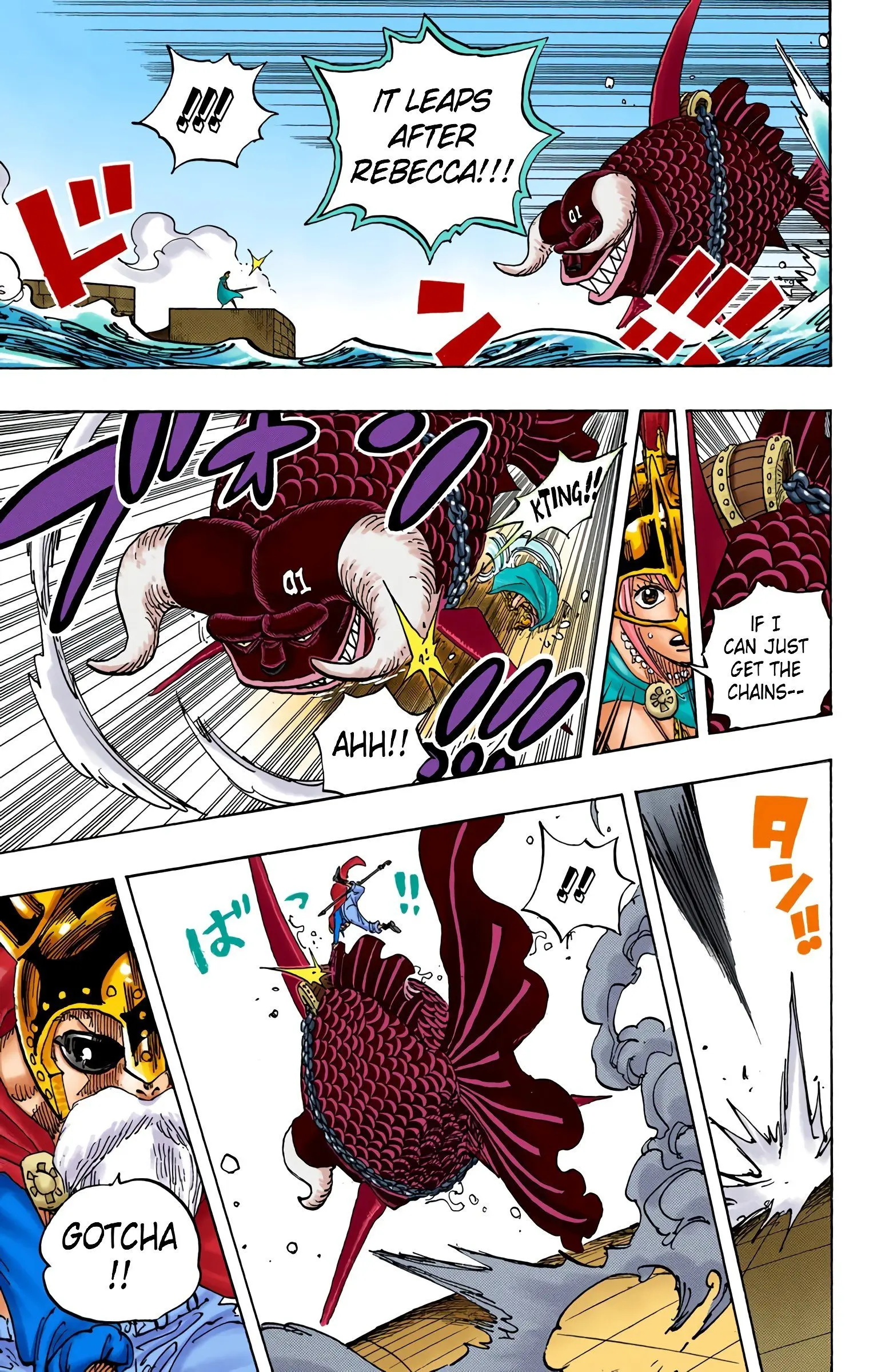 One Piece Colored, chapter 737, page 6