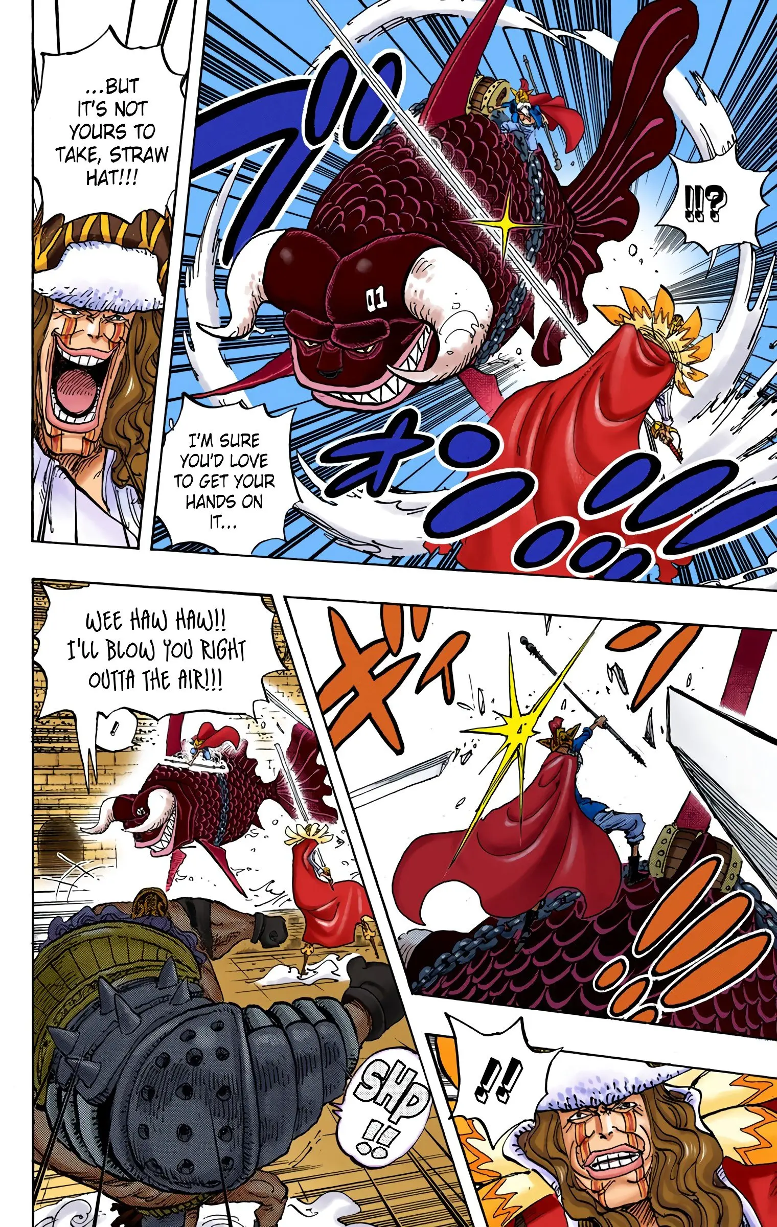 One Piece Colored, chapter 737, page 7