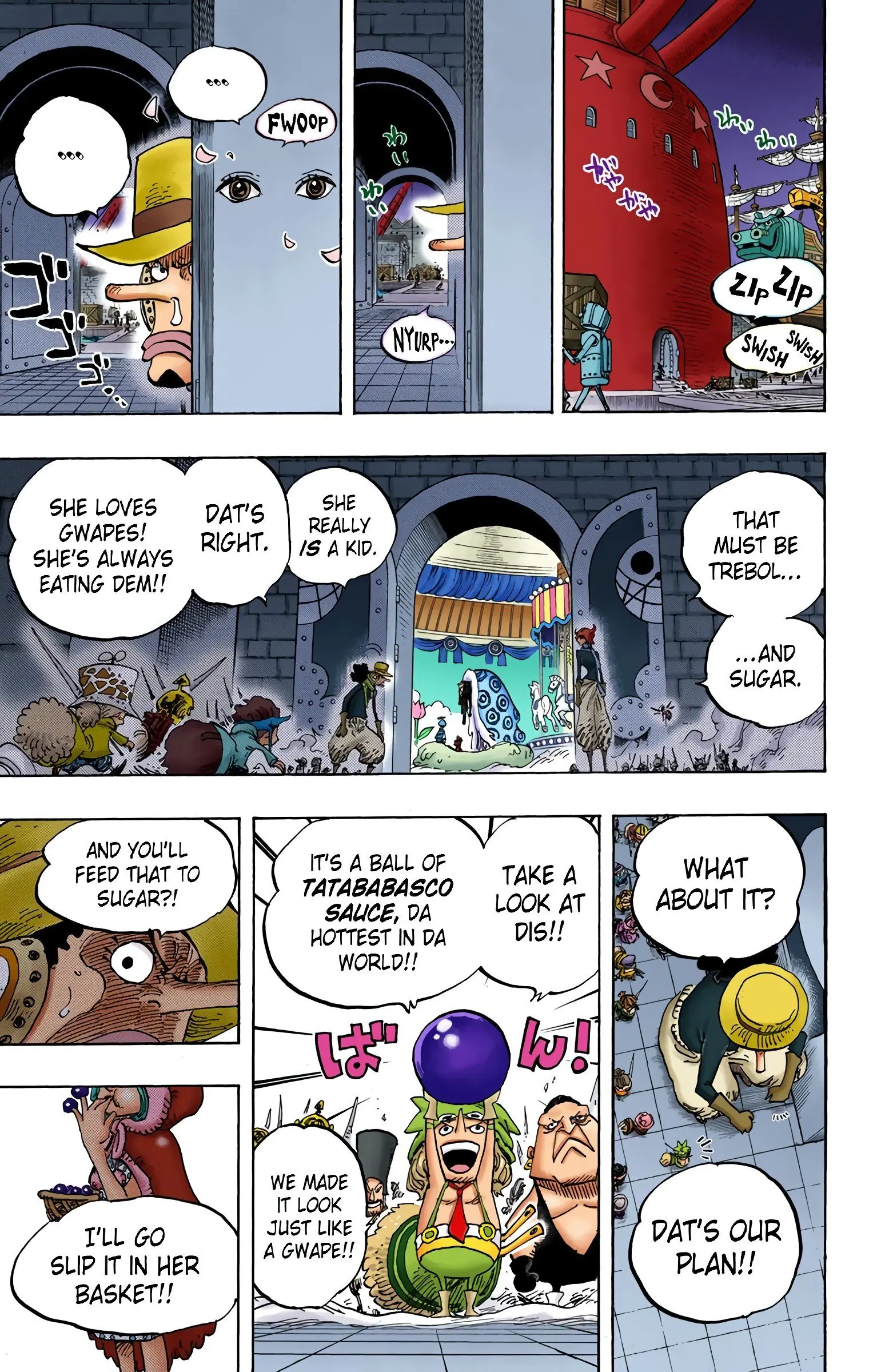 One Piece Colored, chapter 737, page 15