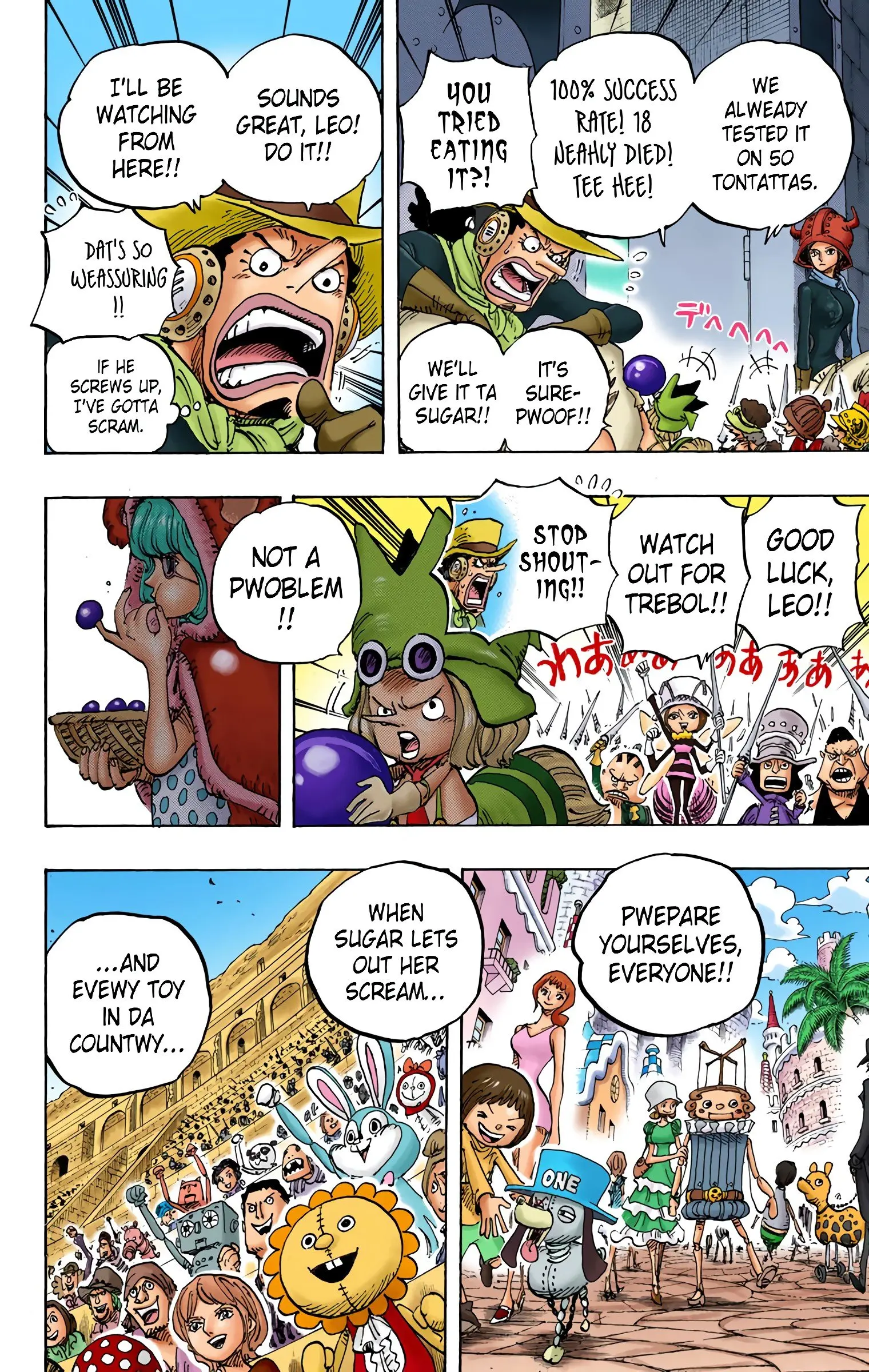 One Piece Colored, chapter 737, page 16