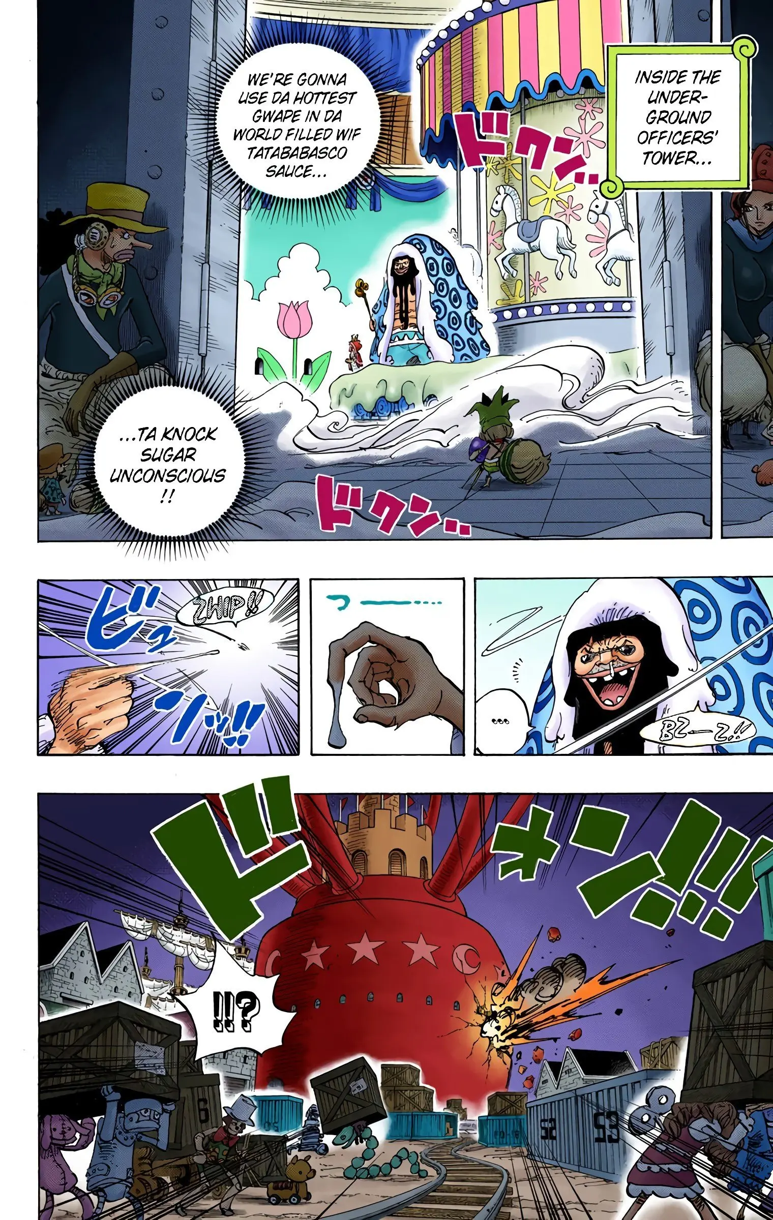 One Piece Colored, chapter 738, page 2