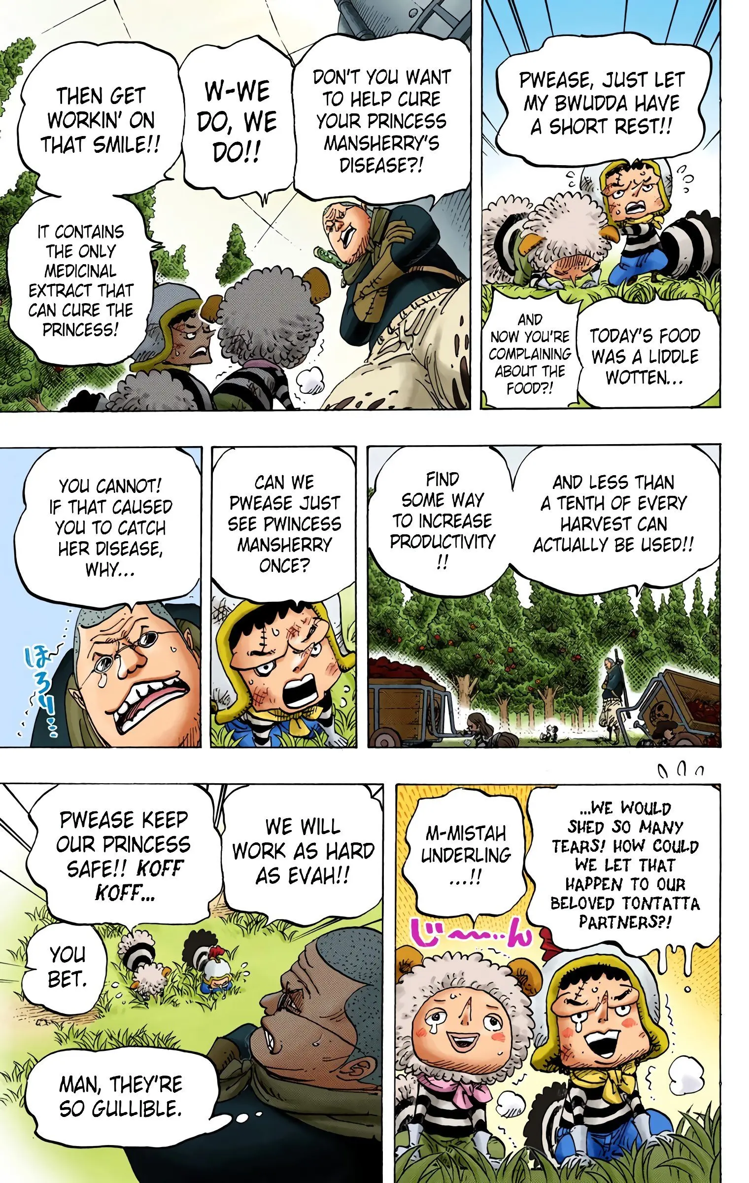 One Piece Colored, chapter 738, page 6