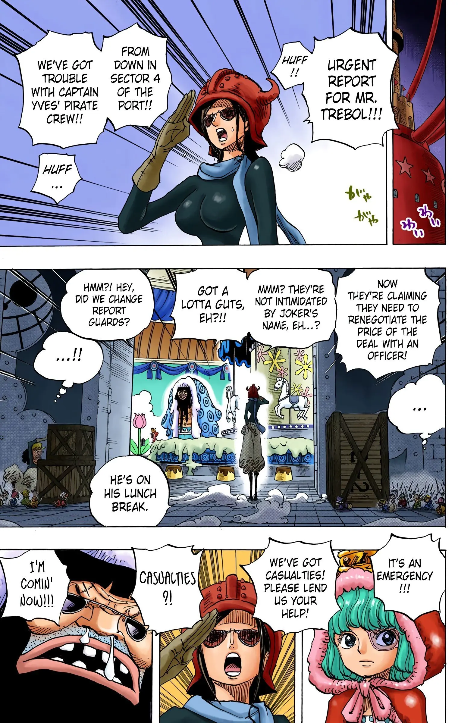 One Piece Colored, chapter 738, page 8